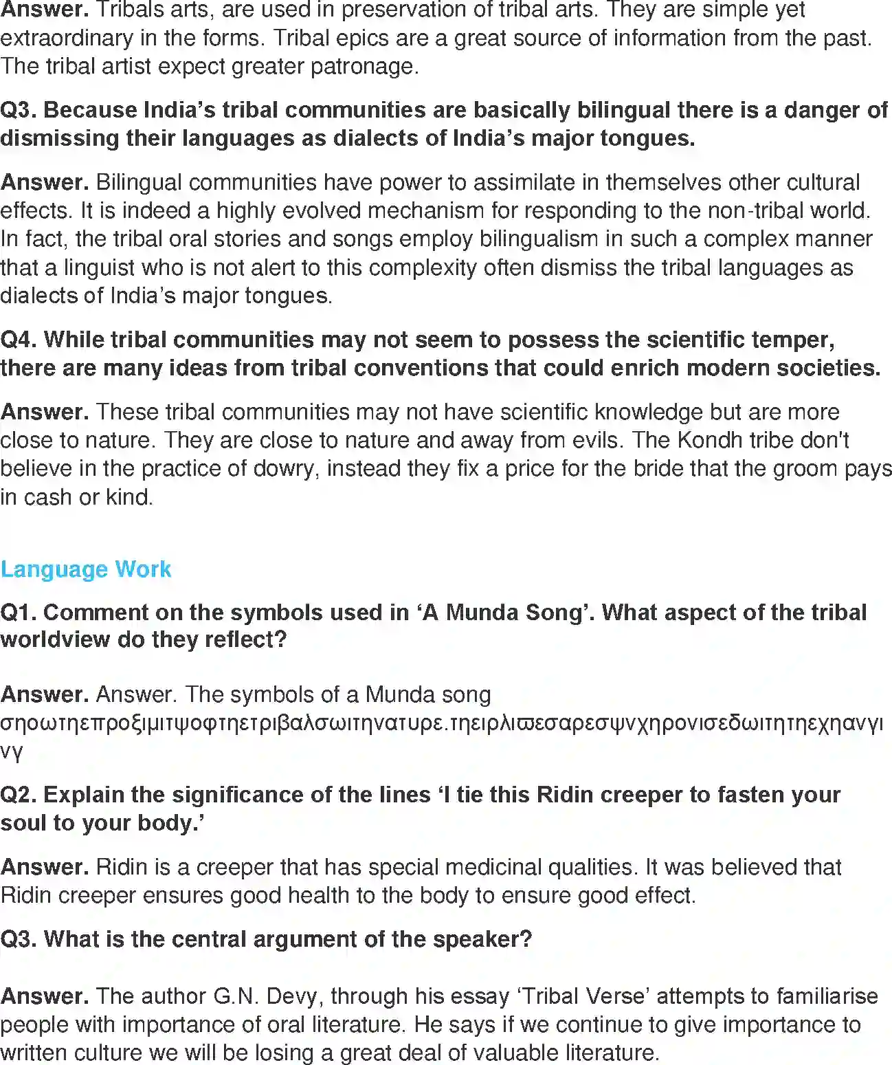 NCERT-Solution-Class-11-Woven-Words-Tribal-Verse--Essays-4722-page-3