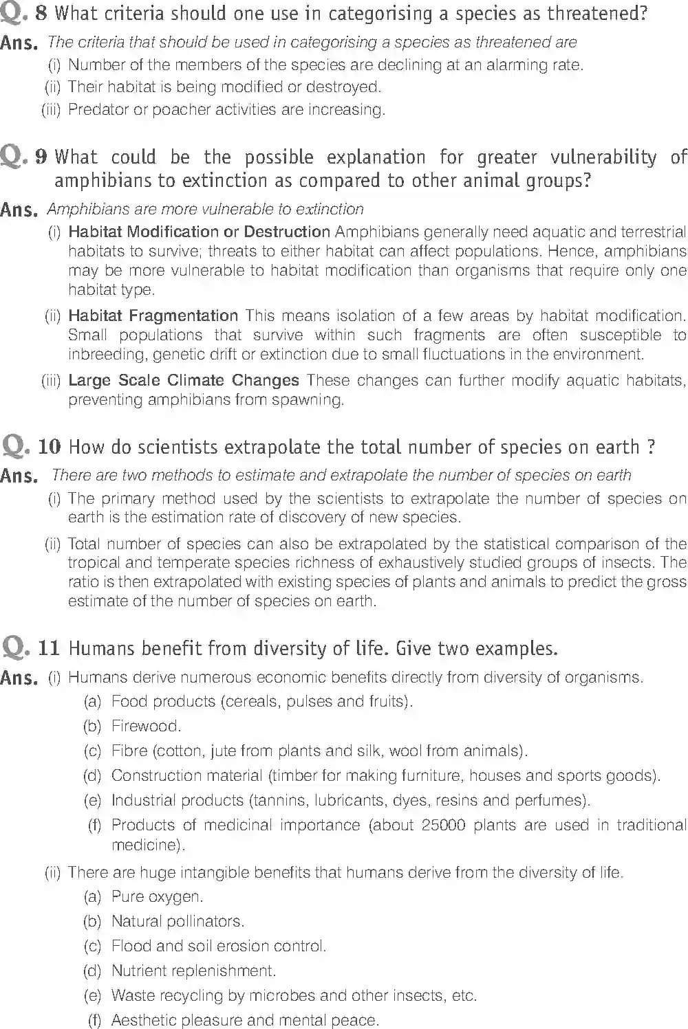 NCERT-Solution-Class-12-Biology-Exemplar-Biodiversity-and-Conservation-331-page-10