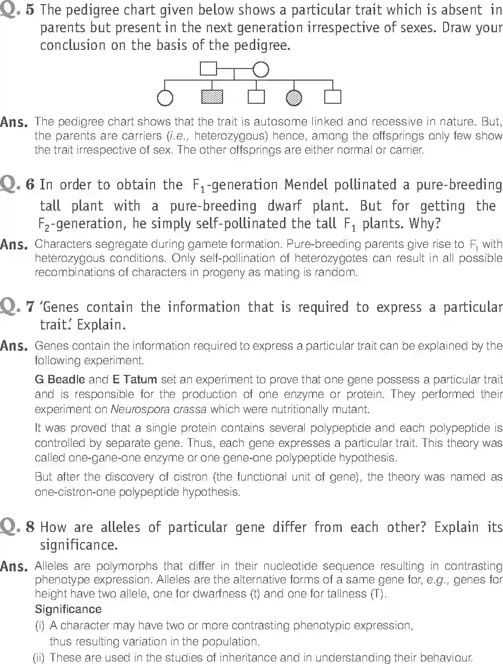 NCERT-Solution-Class-12-Biology-Exemplar-Principle-of-Inheritance-and-Variations-321-page-12
