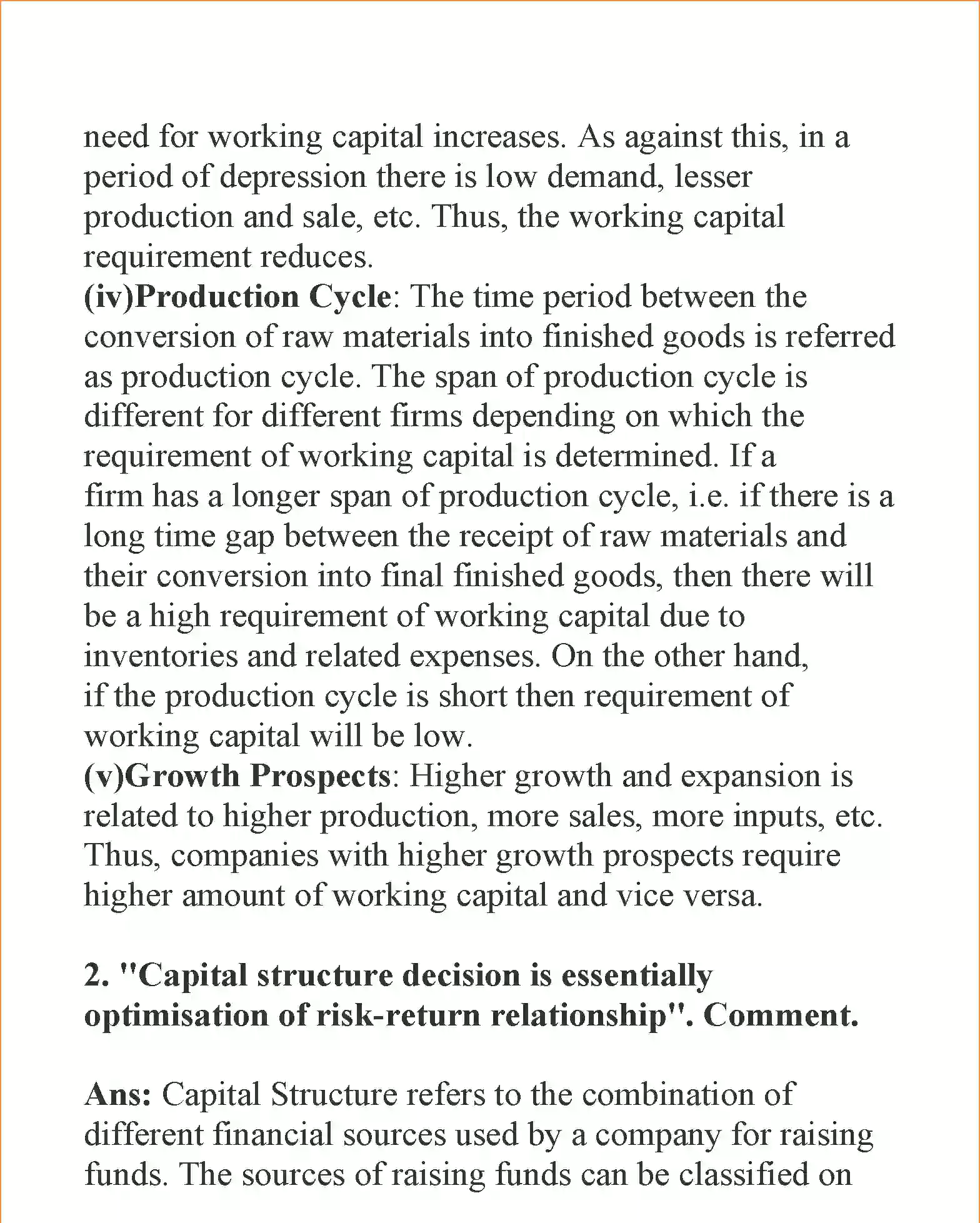NCERT-Solution-Class-12-Business-Studies-Chapter-9-Finance-And-Management-109-page-15