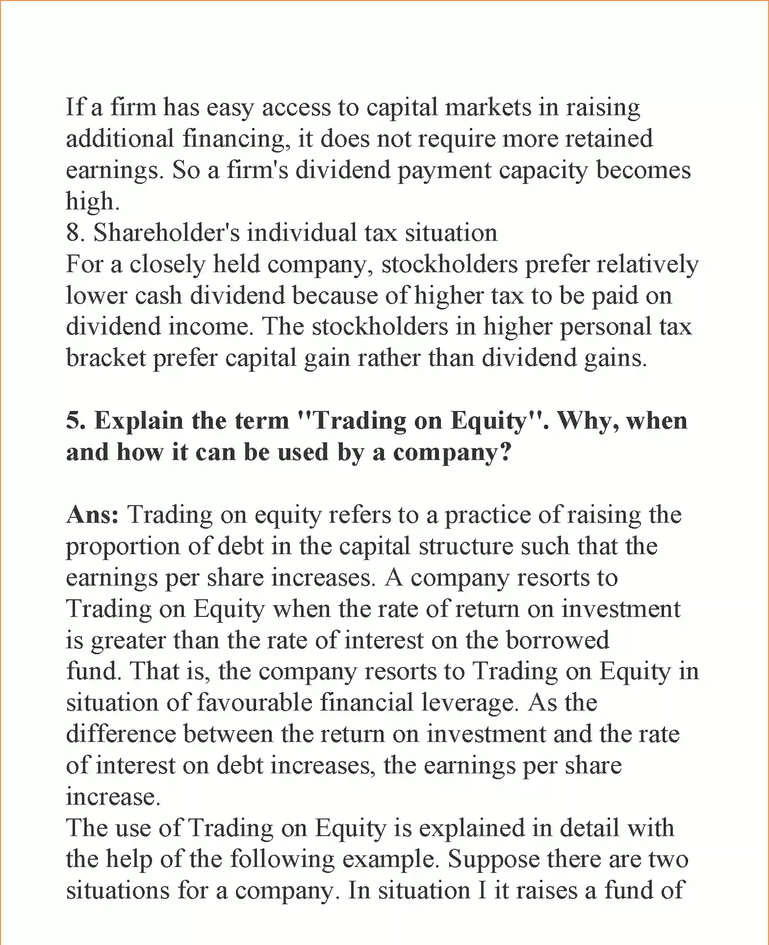 NCERT-Solution-Class-12-Business-Studies-Chapter-9-Finance-And-Management-109-page-21