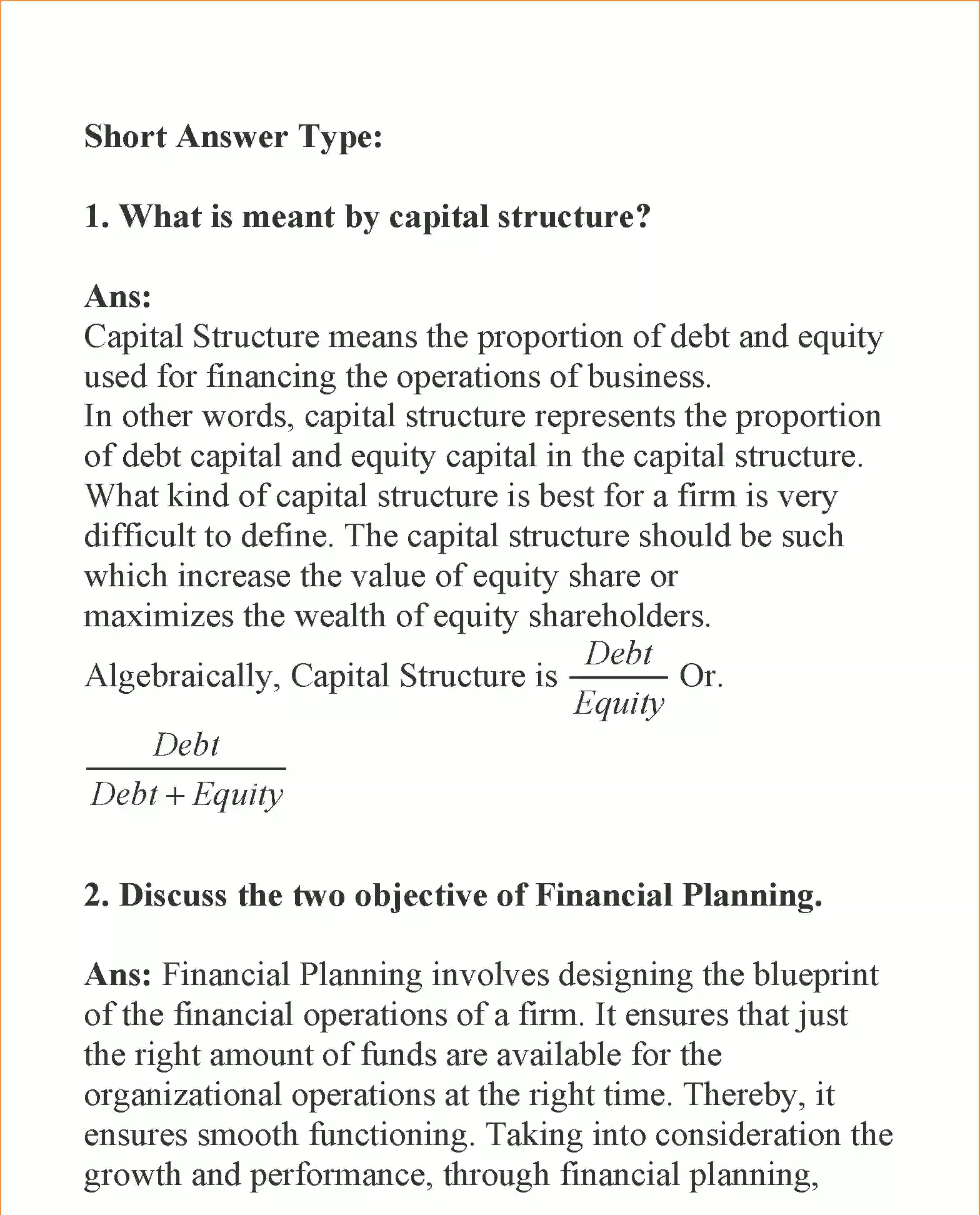 NCERT-Solution-Class-12-Business-Studies-Chapter-9-Finance-And-Management-109-page-8
