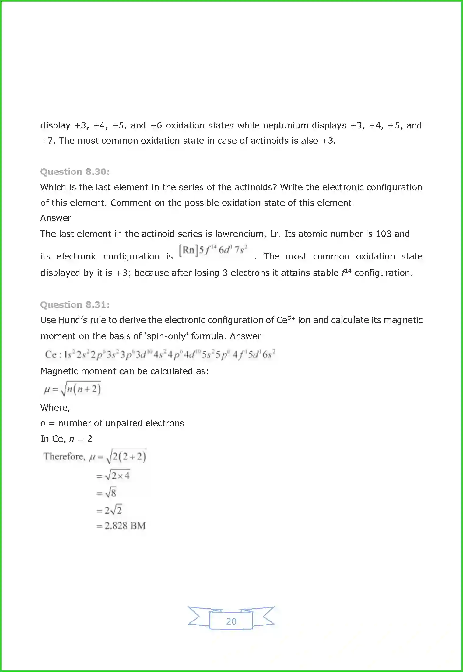 NCERT-Solution-Class-12-Chemistry-d-and-f-Block-Elements-57-page-20