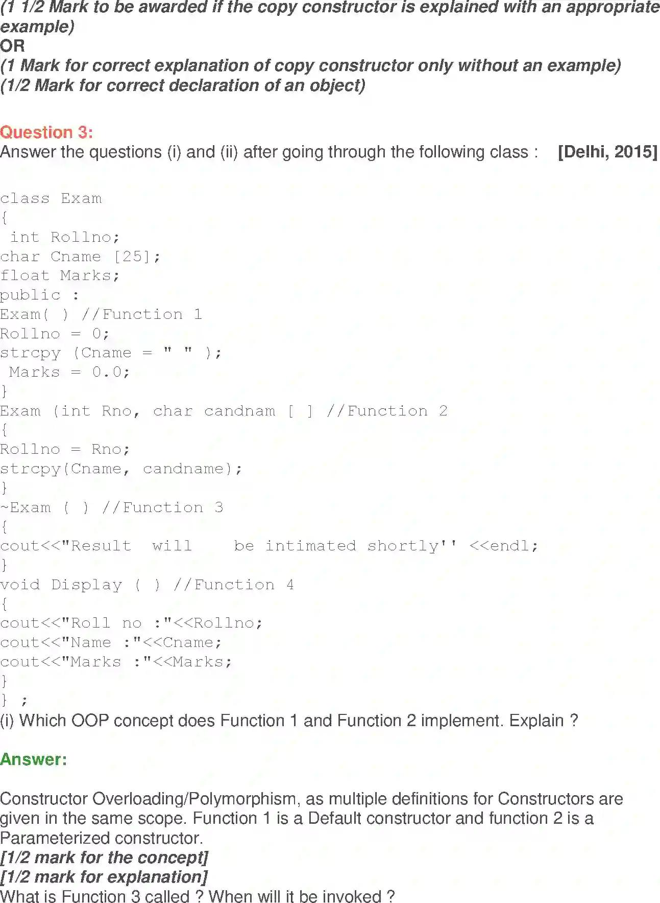 NCERT-Solution-Class-12-Computer-Science-C-Constructor-and--Destructor-218-page-2