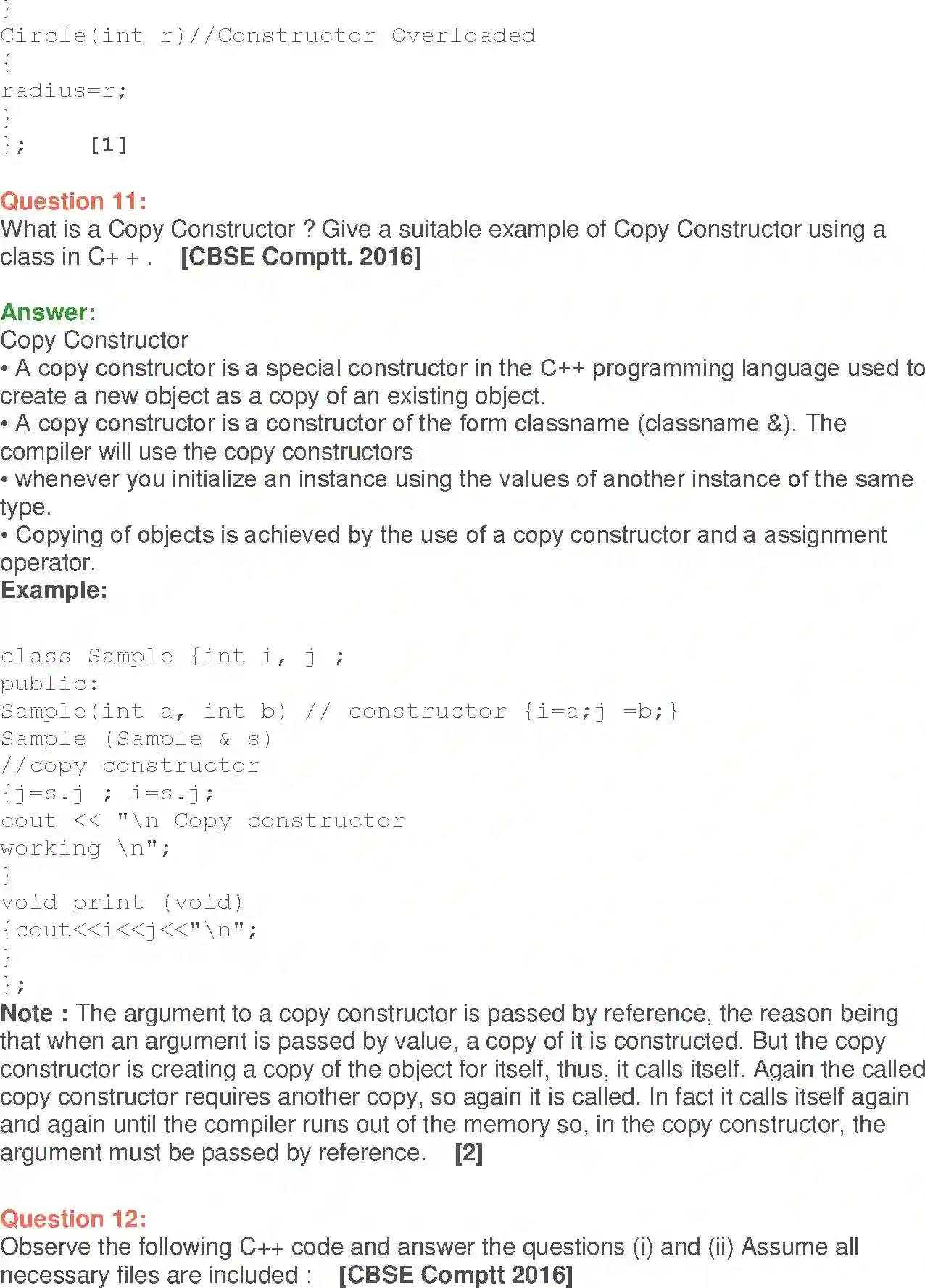 NCERT-Solution-Class-12-Computer-Science-C-Constructor-and--Destructor-218-page-8