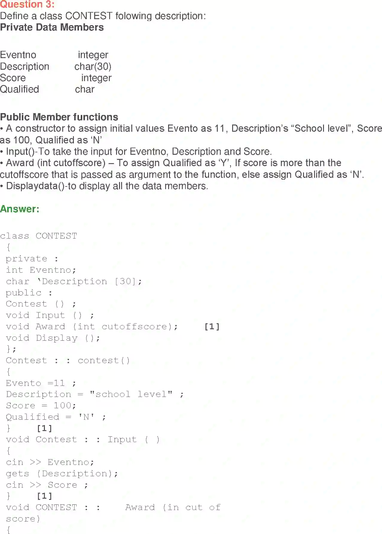 NCERT-Solution-Class-12-Computer-Science-C-Implementation-of-OOP-Concepts-in-C-217-page-13