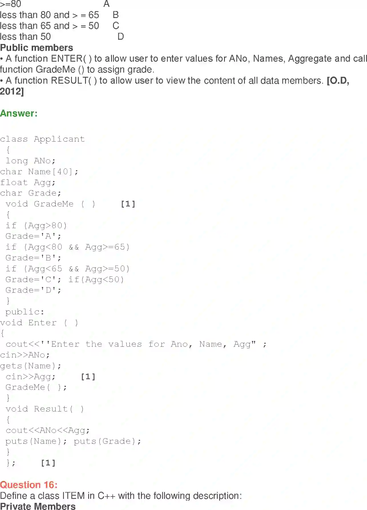 NCERT-Solution-Class-12-Computer-Science-C-Implementation-of-OOP-Concepts-in-C-217-page-27