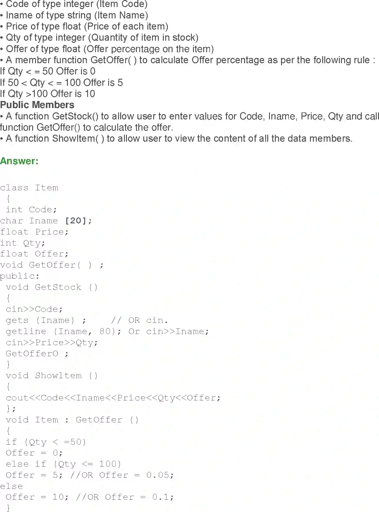 NCERT-Solution-Class-12-Computer-Science-C-Implementation-of-OOP-Concepts-in-C-217-page-28