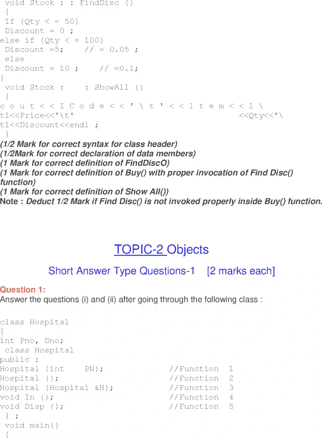 NCERT-Solution-Class-12-Computer-Science-C-Implementation-of-OOP-Concepts-in-C-217-page-30