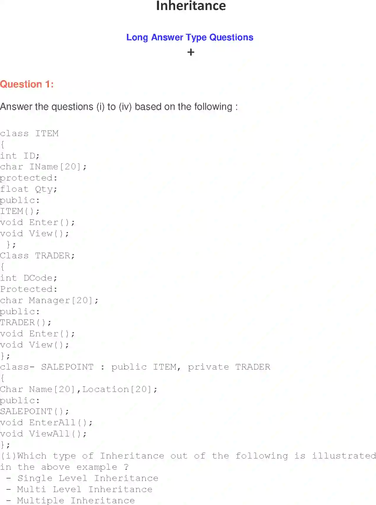 NCERT-Solution-Class-12-Computer-Science-C-Inheritance-219-page-1