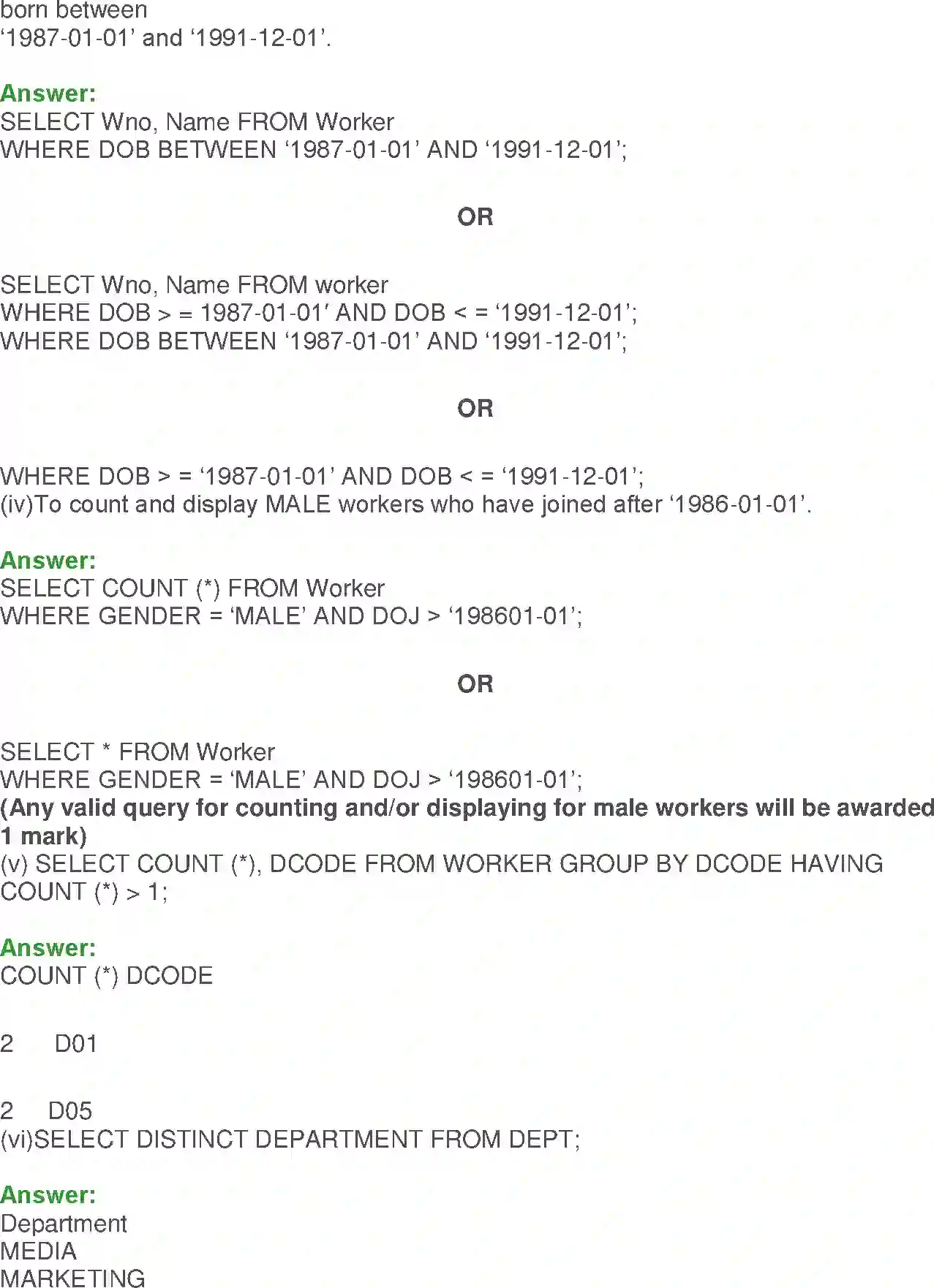 NCERT-Solution-Class-12-Computer-Science-C-Structured-Query-Language-226-page-11