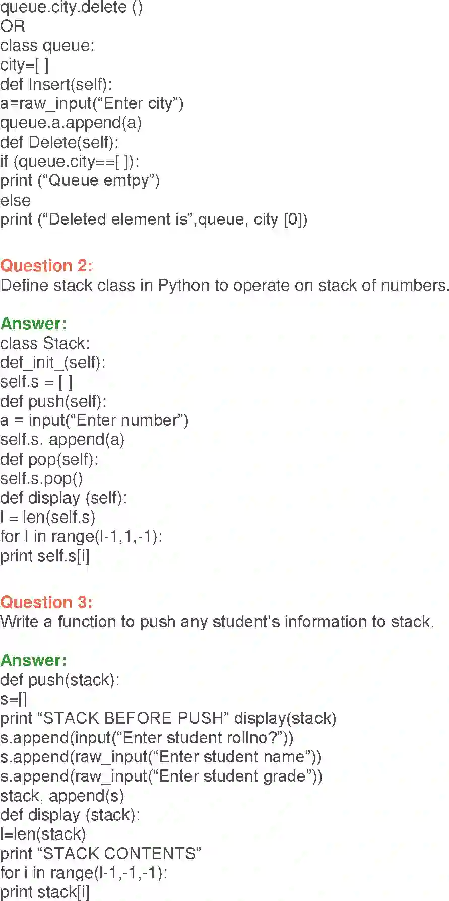 NCERT-Solution-Class-12-Computer-Science-Python-Lists-Manipulation-and-Implementation-245-page-16