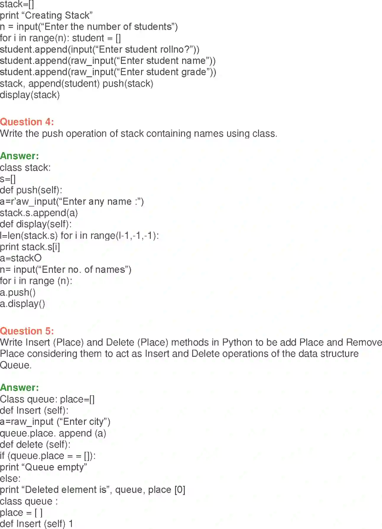 NCERT-Solution-Class-12-Computer-Science-Python-Lists-Manipulation-and-Implementation-245-page-17