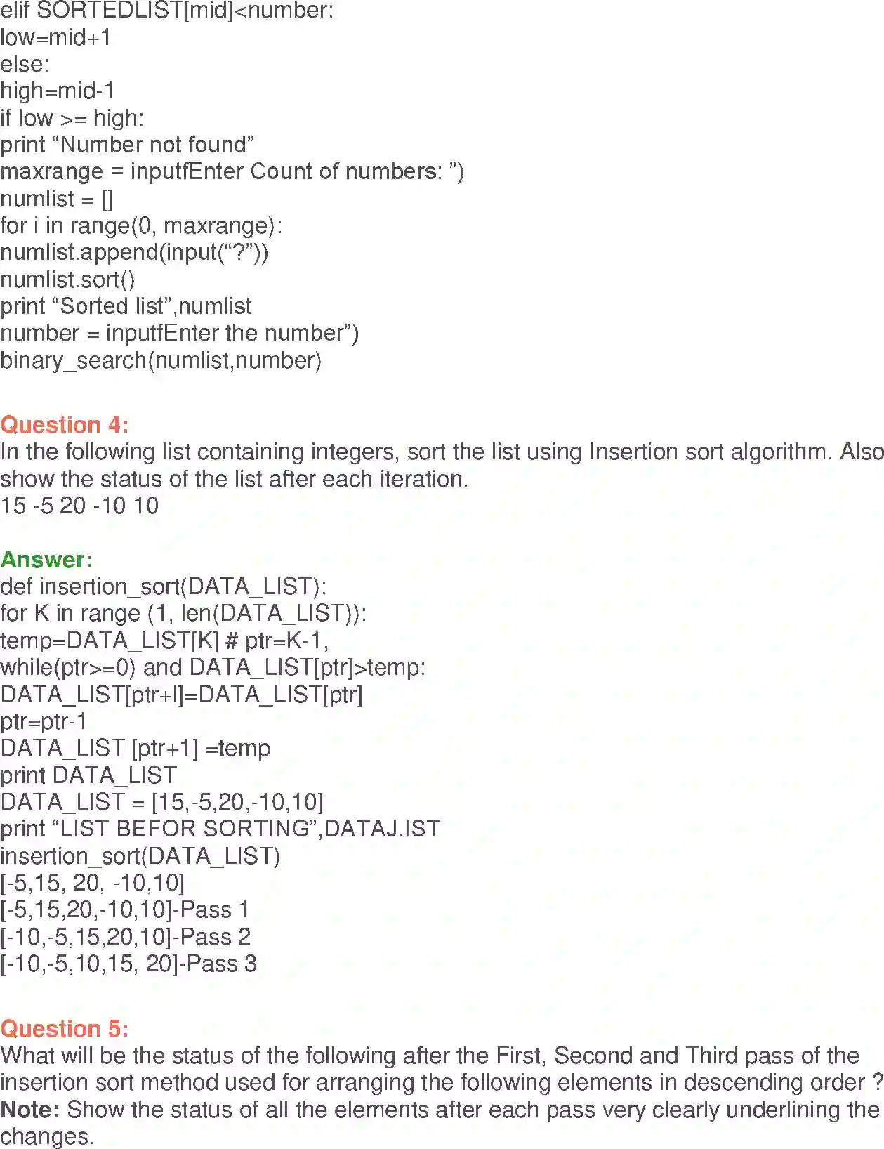 NCERT-Solution-Class-12-Computer-Science-Python-Lists-Manipulation-and-Implementation-245-page-6
