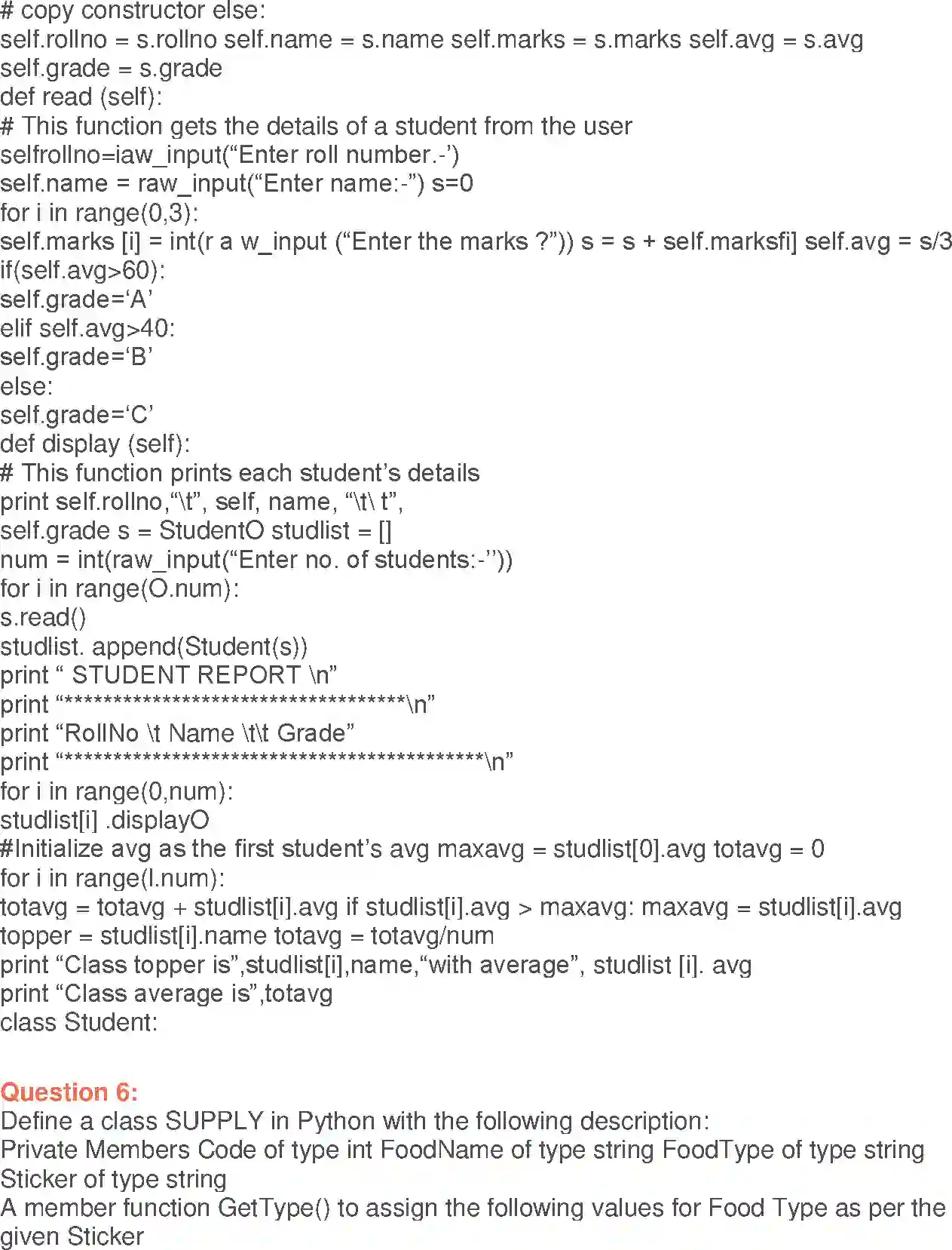 NCERT-Solution-Class-12-Computer-Science-Python-Object-Oriented-Programming-Concepts-244-page-23