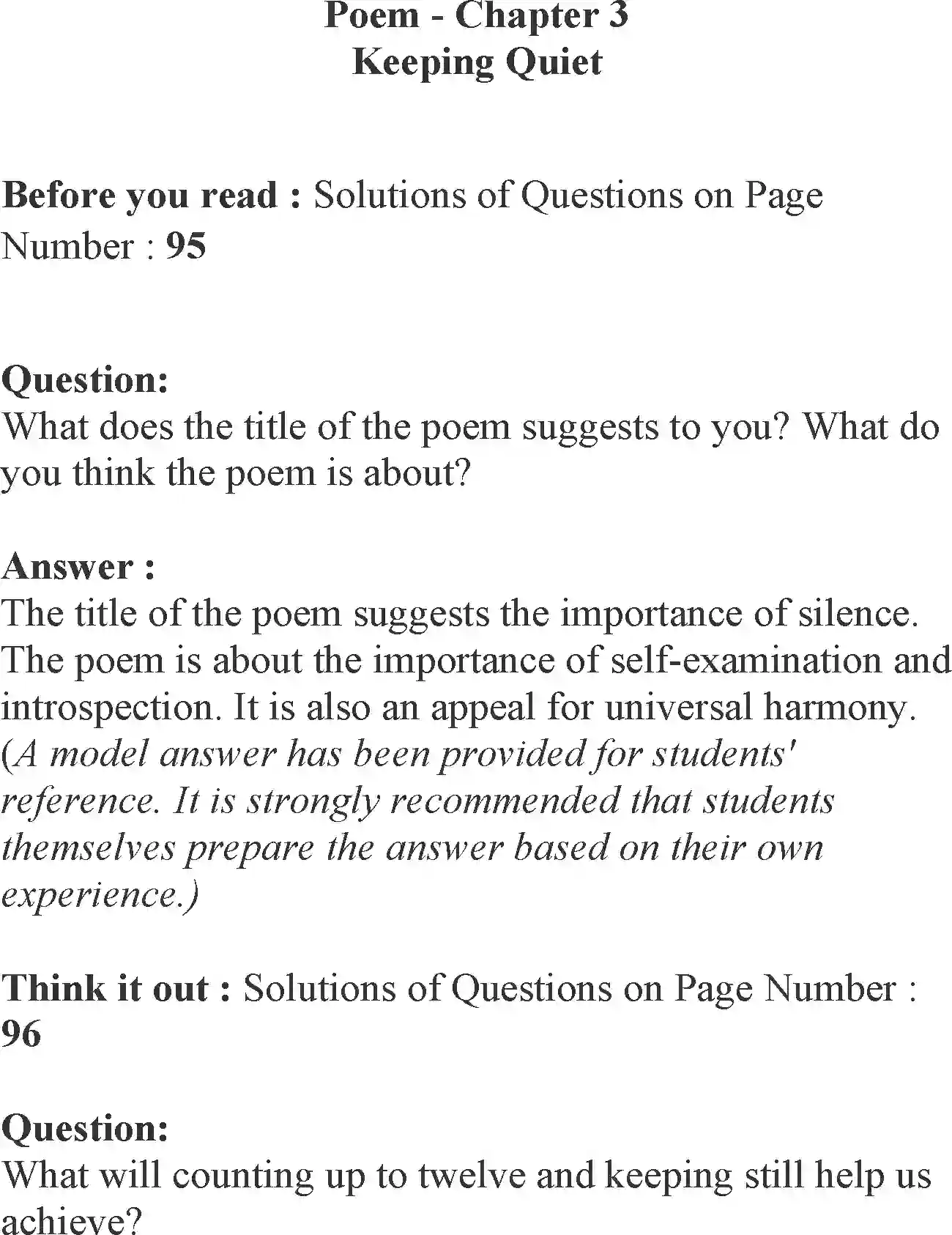 NCERT-Solution-Class-12-English-Flamingo-Chapter-11-Keeping-Quiet-239-page-1