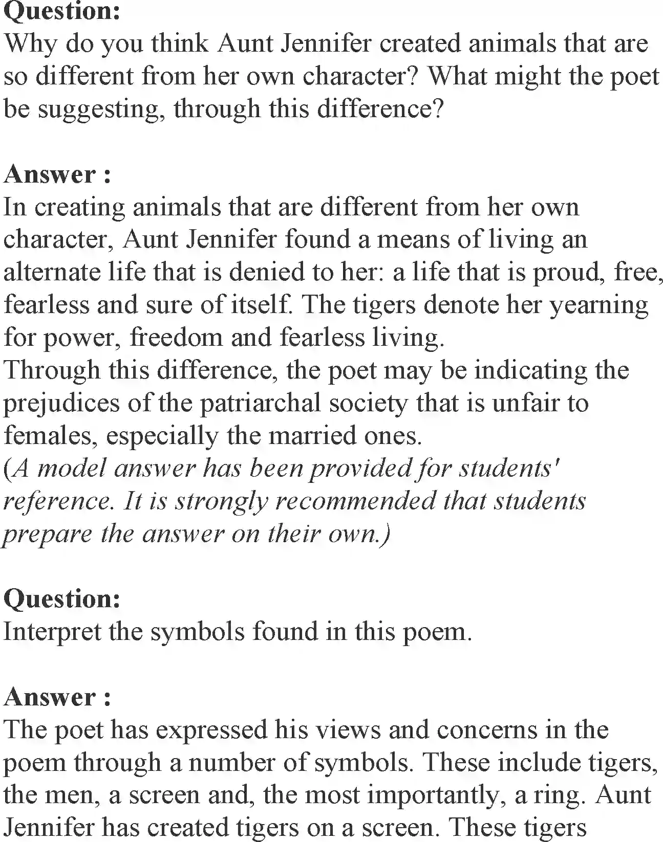 NCERT-Solution-Class-12-English-Flamingo-Chapter-14-Aunt-Jennifer’s-Tigers-242-page-5