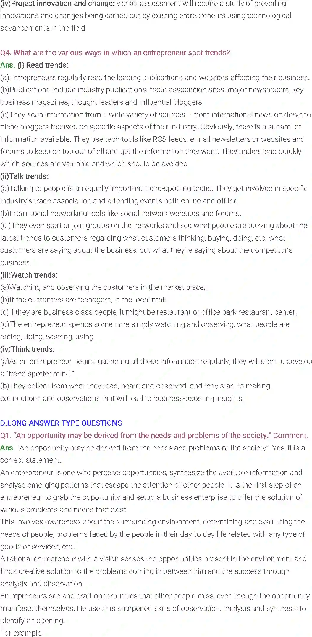 NCERT-Solution-Class-12-Entrepreneurship-Chapter-1-Entrepreneurial-Opportunity-114-page-4