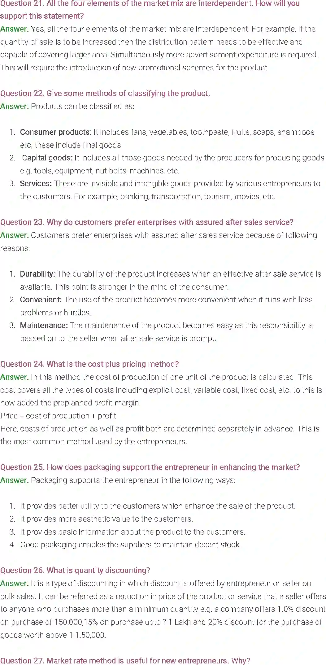NCERT-Solution-Class-12-Entrepreneurship-Chapter-3-Enterprise-Marketing-116-page-21