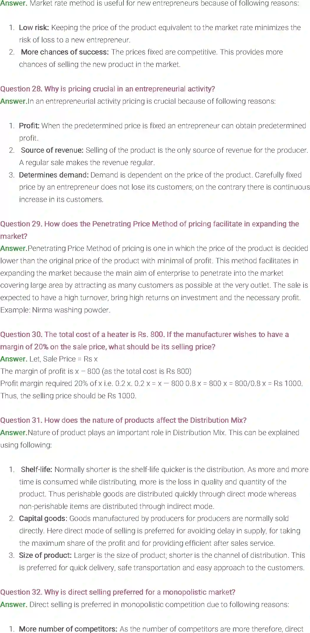 NCERT-Solution-Class-12-Entrepreneurship-Chapter-3-Enterprise-Marketing-116-page-22