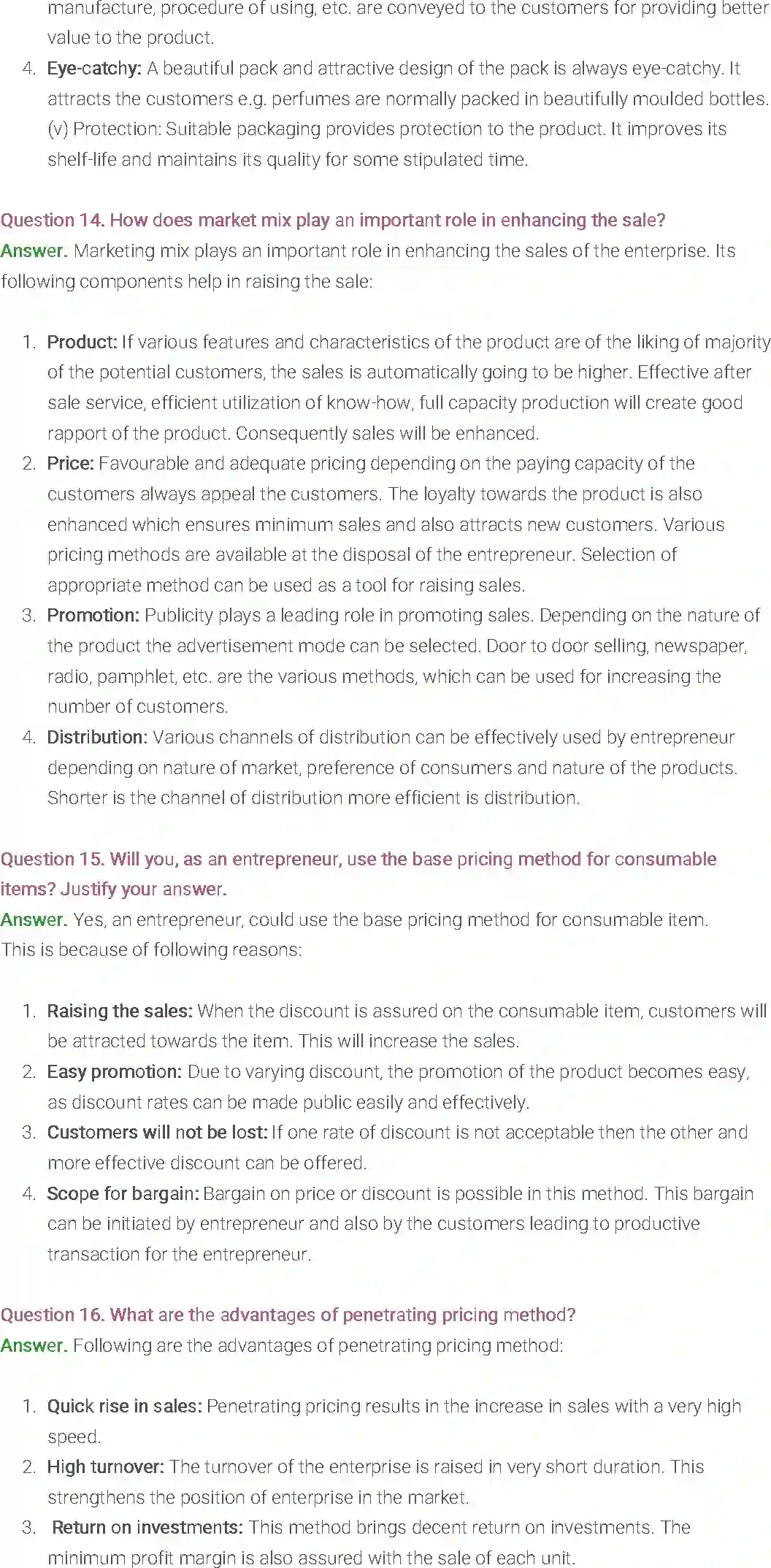 NCERT-Solution-Class-12-Entrepreneurship-Chapter-3-Enterprise-Marketing-116-page-28