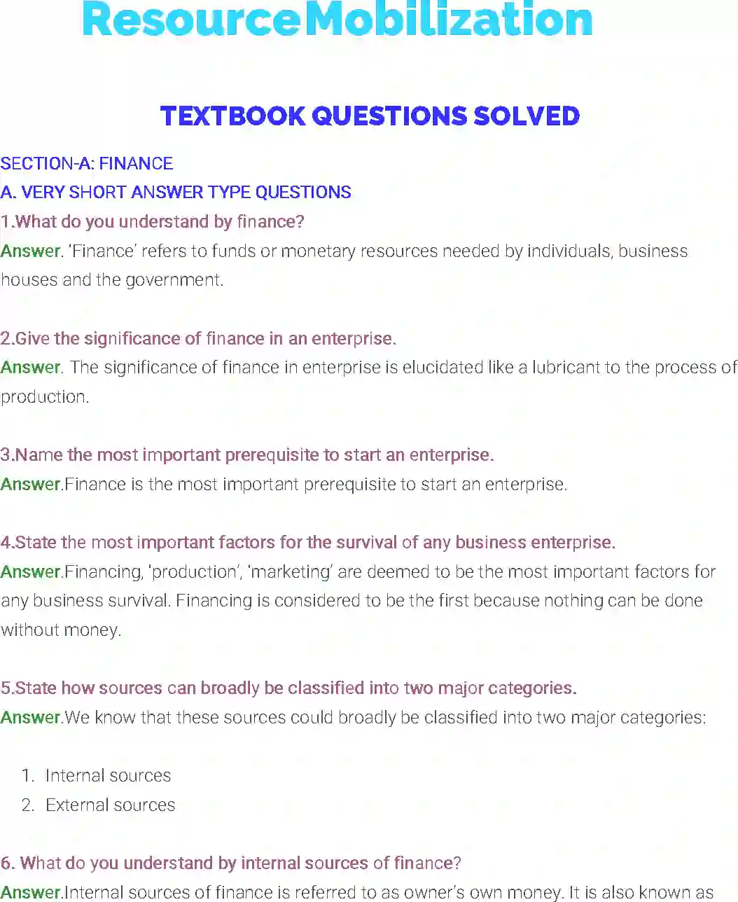 NCERT-Solution-Class-12-Entrepreneurship-Chapter-6-Resource-Mobilization-2291-page-1