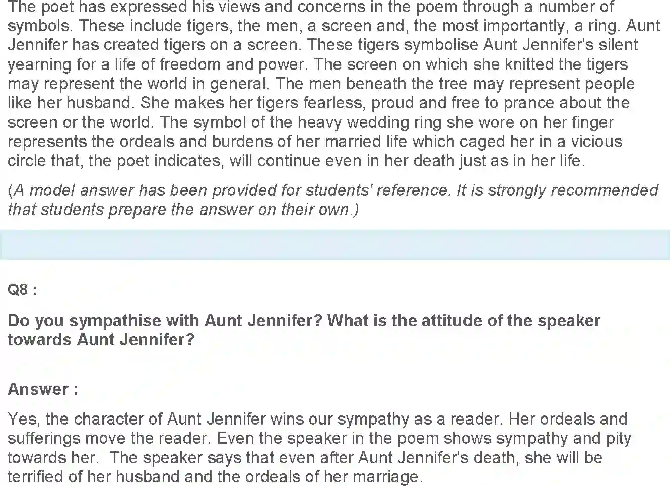 NCERT-Solution-Class-12-Flamingo-Aunt-Jennifer’s-Tigers-4527-page-4