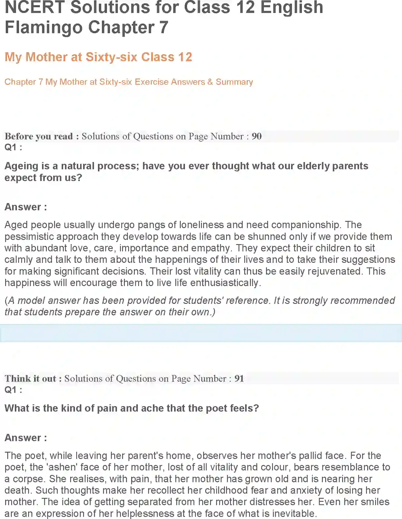 NCERT-Solution-Class-12-Flamingo-My-Mother-at-SixtySix-4523-page-1