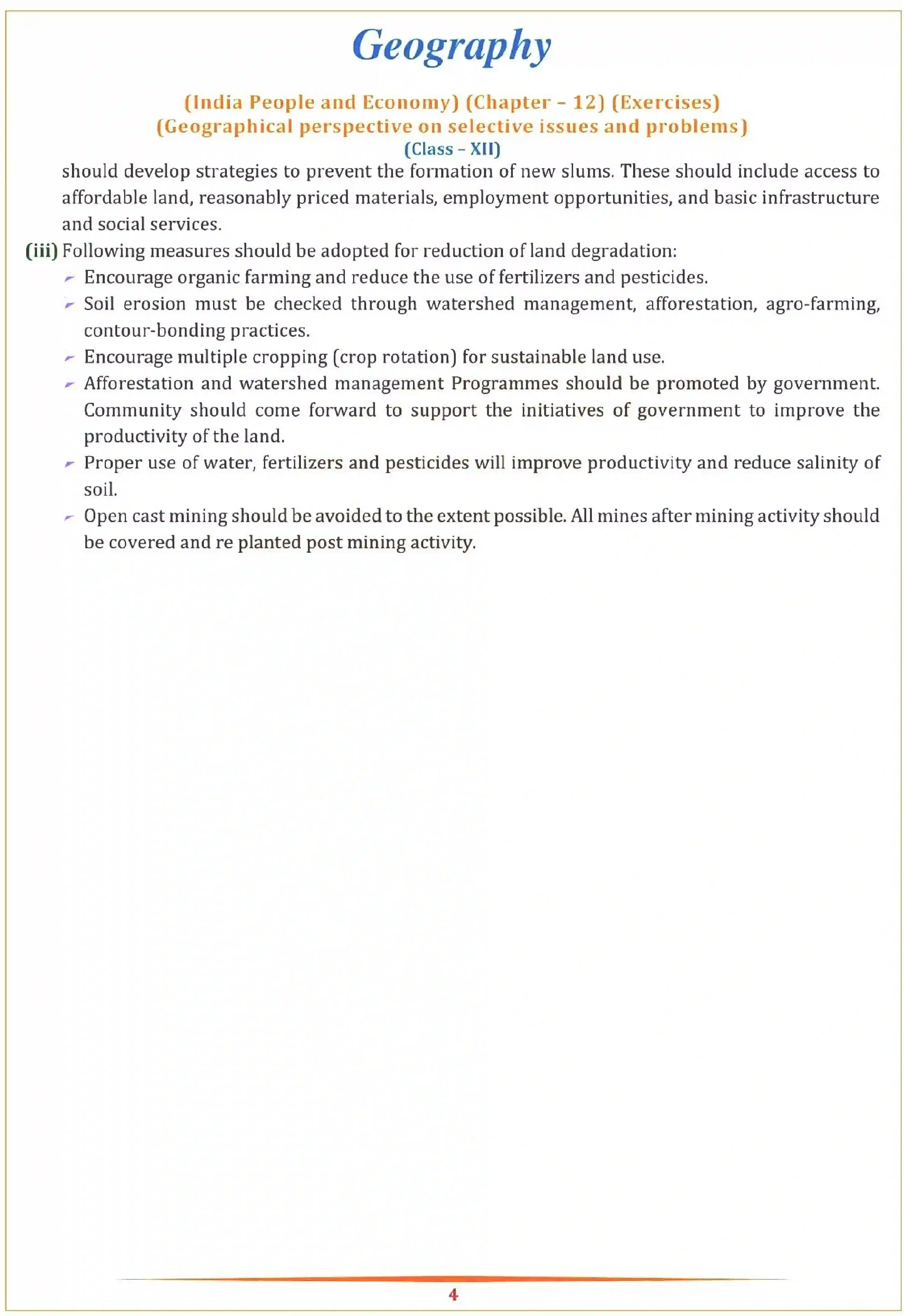NCERT-Solution-Class-12-Geography-Chapter-12-Geographical-Perspective-on-Selected-Issues-and--Problems-156-page-4