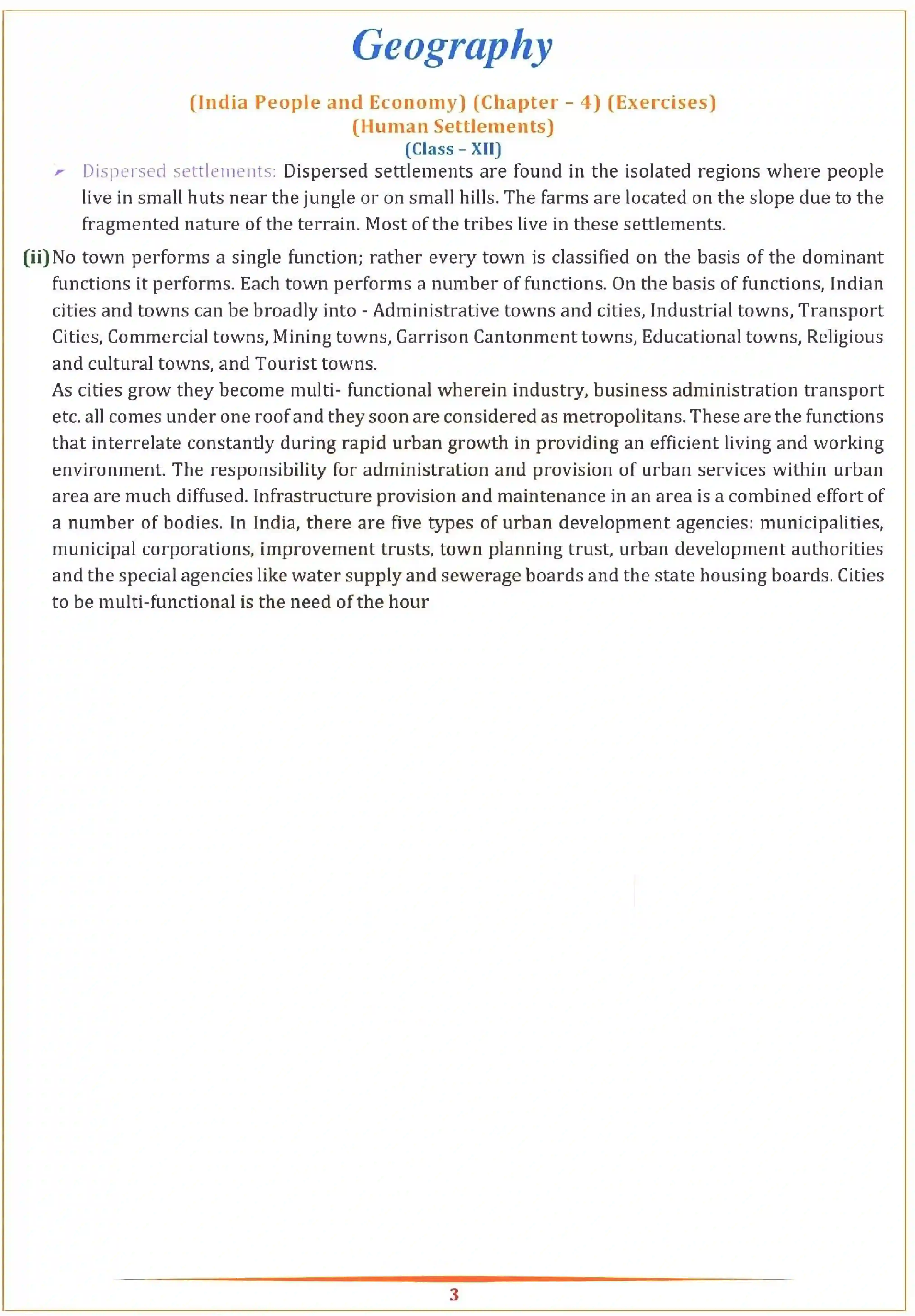 NCERT-Solution-Class-12-Geography-Chapter-4-Human-Settlements-148-page-3