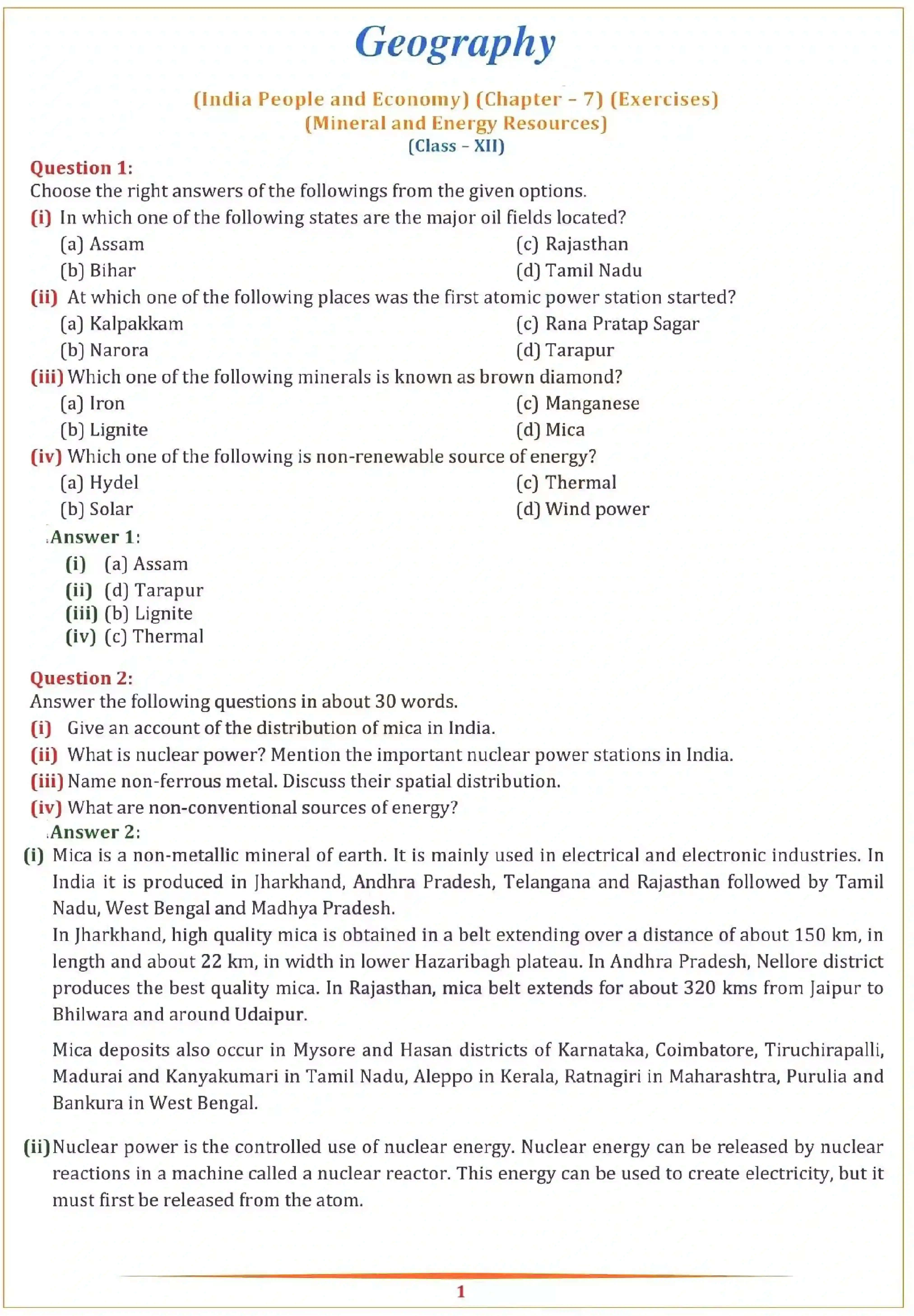 NCERT-Solution-Class-12-Geography-Chapter-7-Mineral-and-Energy-Resources-151-page-1
