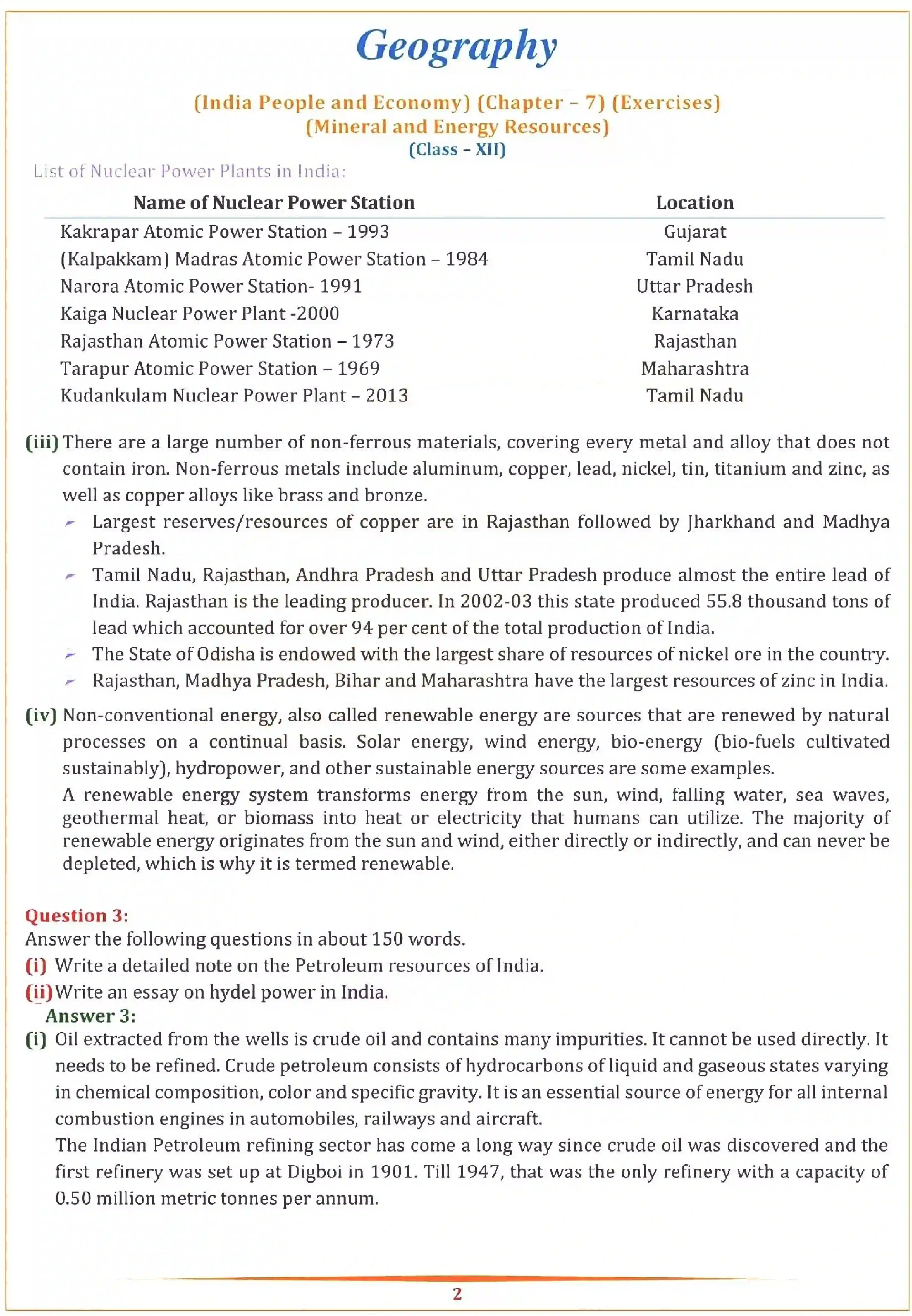 NCERT-Solution-Class-12-Geography-Chapter-7-Mineral-and-Energy-Resources-151-page-2