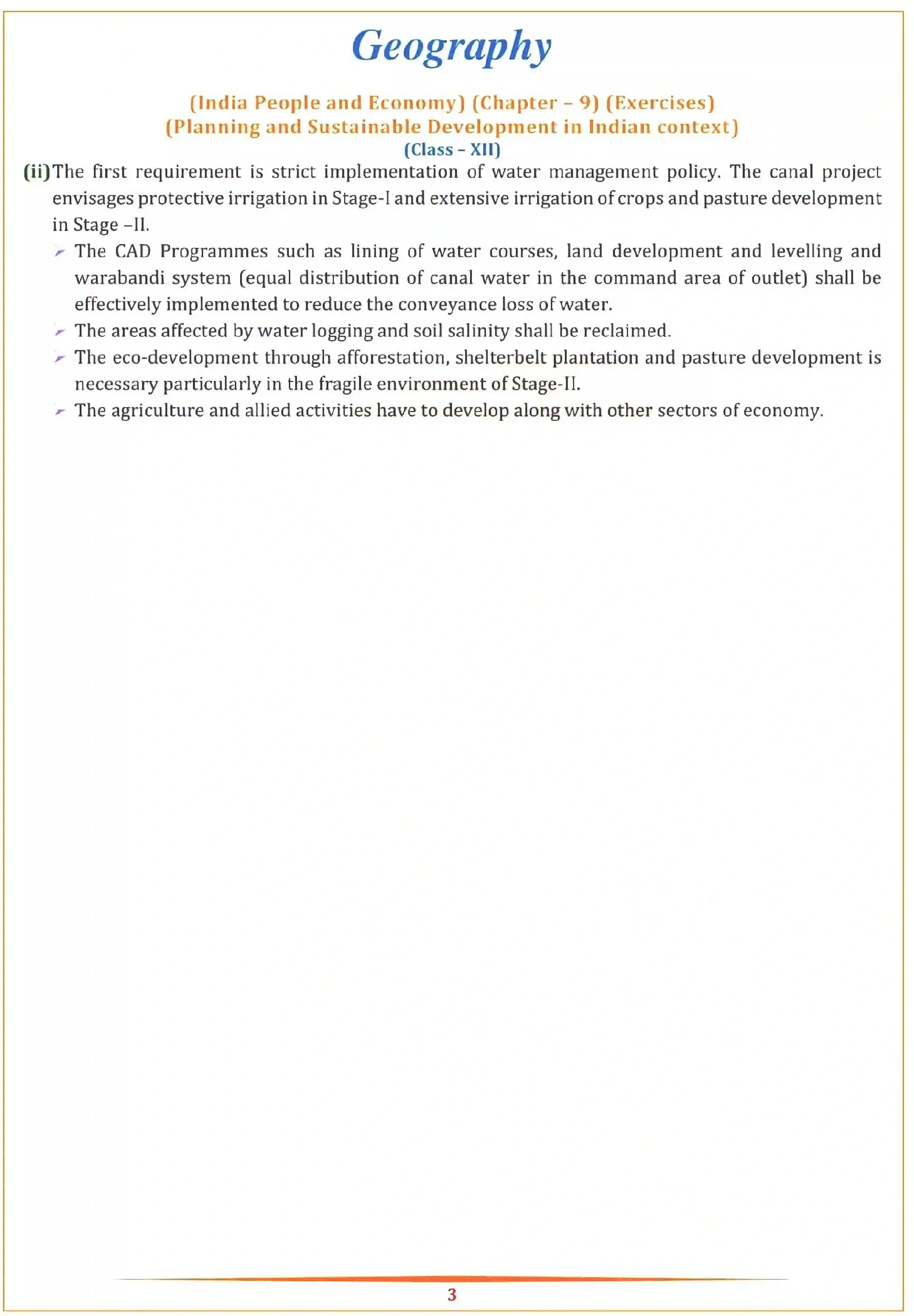 NCERT-Solution-Class-12-Geography-Chapter-9-Planning-and--Sustainable-Development-in-Indian-Context-153-page-3