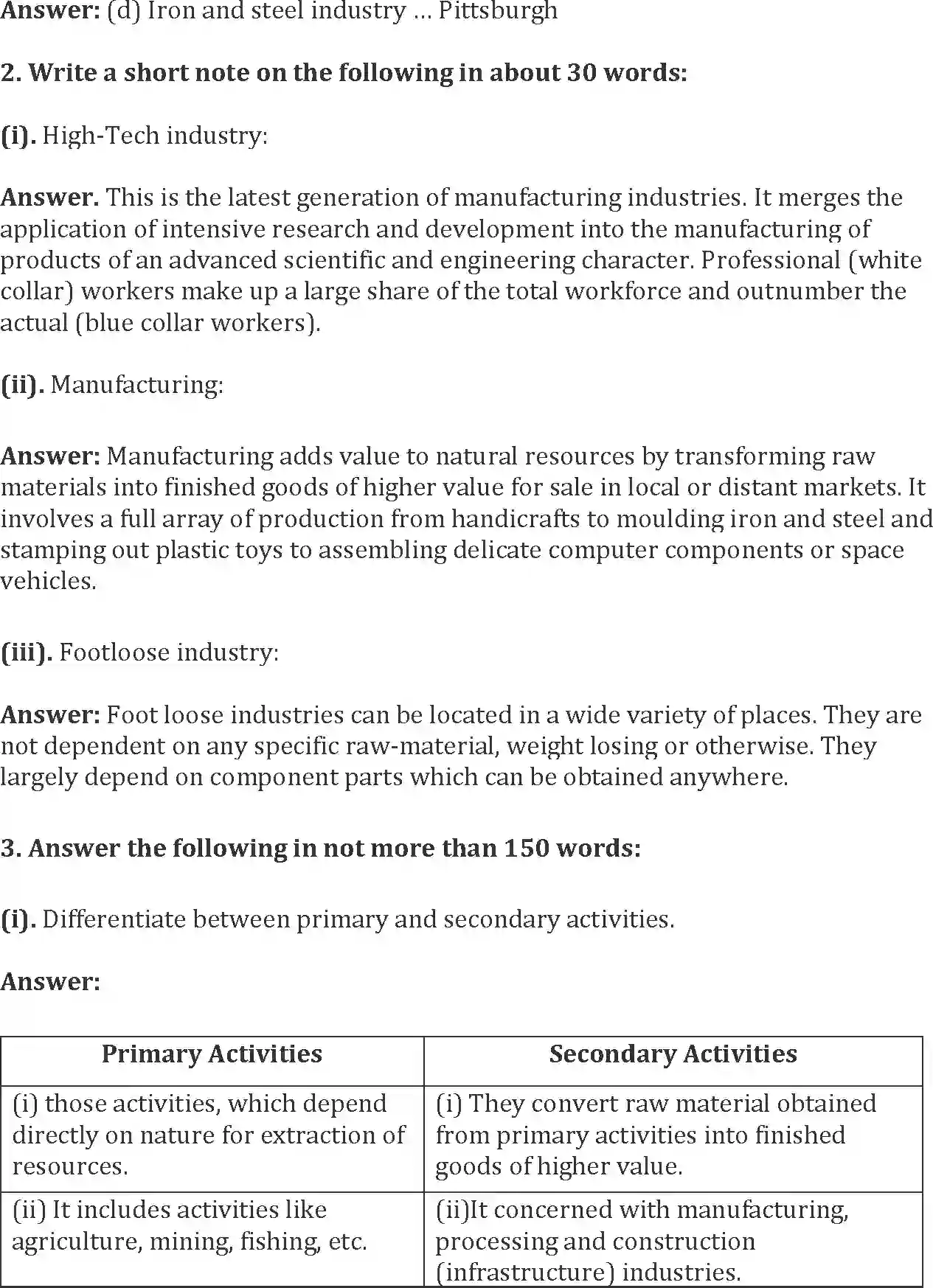 NCERT-Solution-Class-12-Geography-Fundamentals-of-Human-Geography-Secondary-Activities-140-page-2