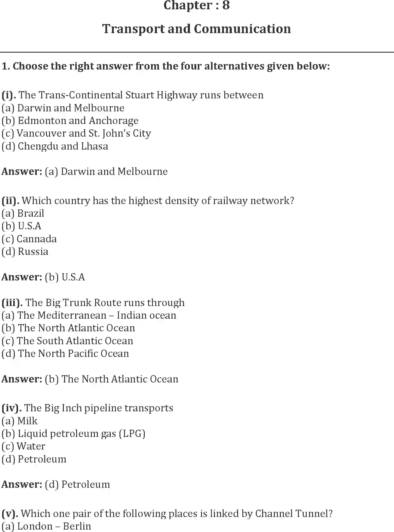 NCERT-Solution-Class-12-Geography-Fundamentals-of-Human-Geography-Transport-and-Communication-142-page-1