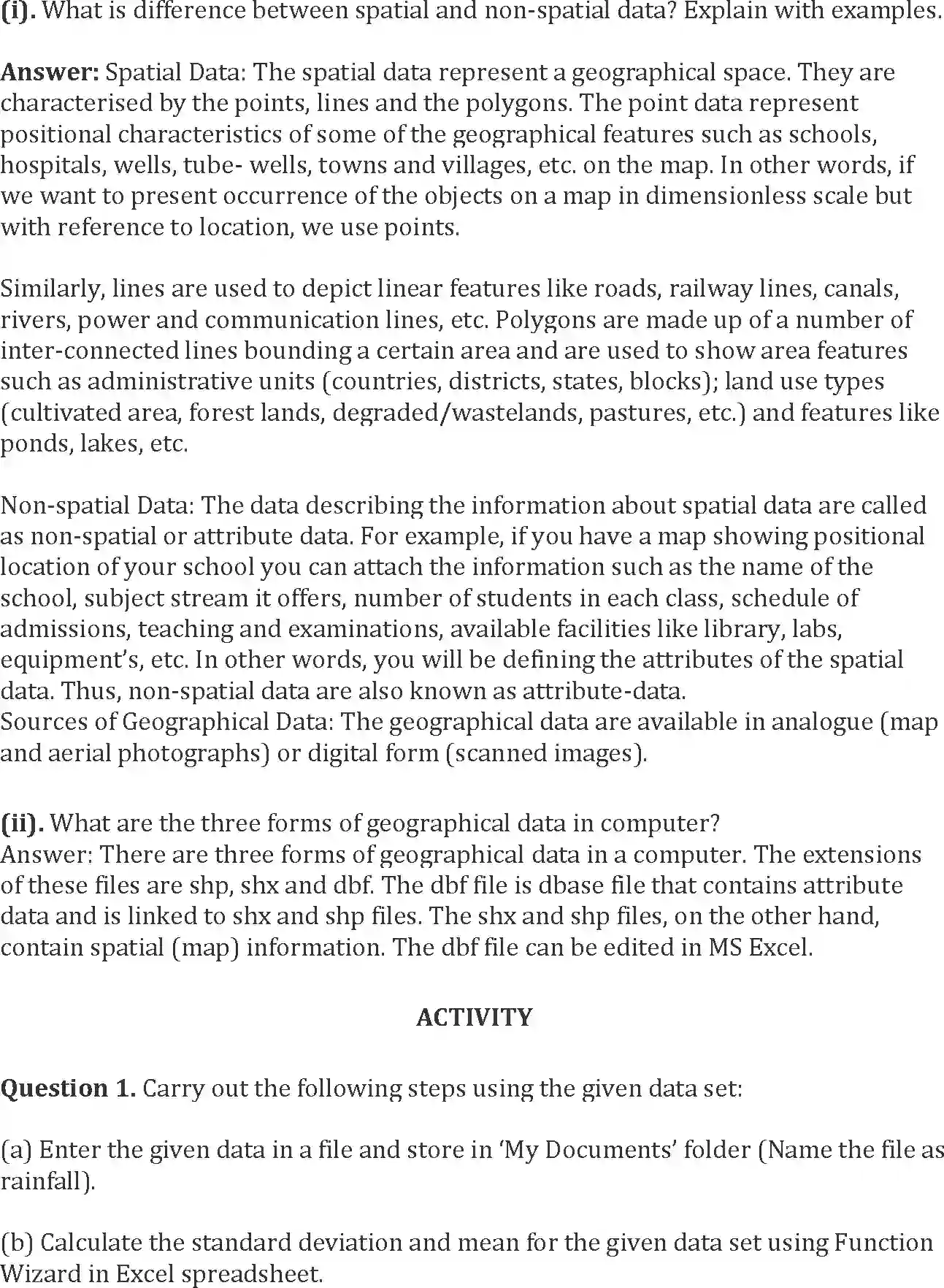 NCERT-Solution-Class-12-Geography-Practical-Work-in-Geography-Use-of-Computer-in-Data-Processing-and-Mapping-160-page-4