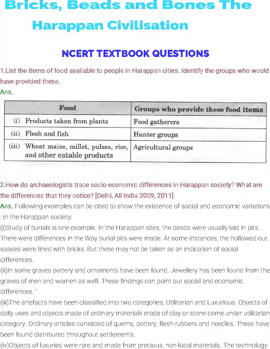 NCERT-Solution-Class-12-History-Chapter-1-Bricks-Beads-and-Bones-The-Harappan-Civilisation-2292-page-1