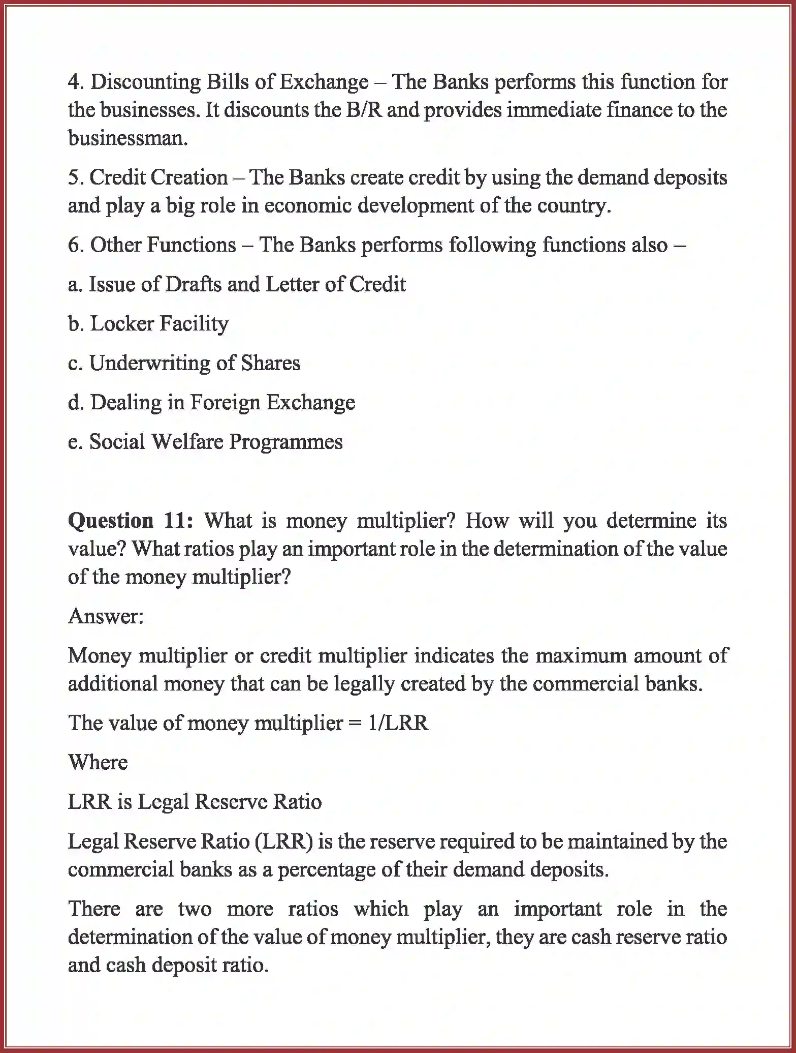 NCERT-Solution-Class-12-Macro-Economics-Chapter-3-Money-And-Banking-165-page-10