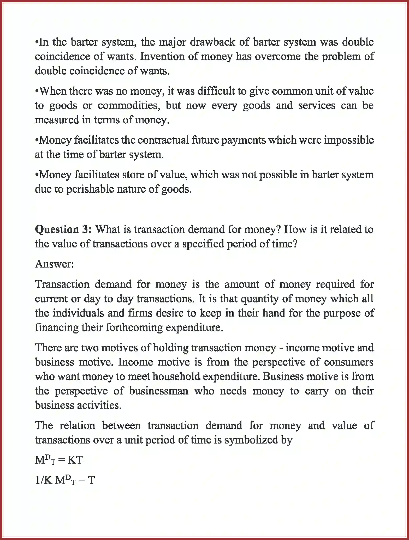 NCERT-Solution-Class-12-Macro-Economics-Chapter-3-Money-And-Banking-165-page-3
