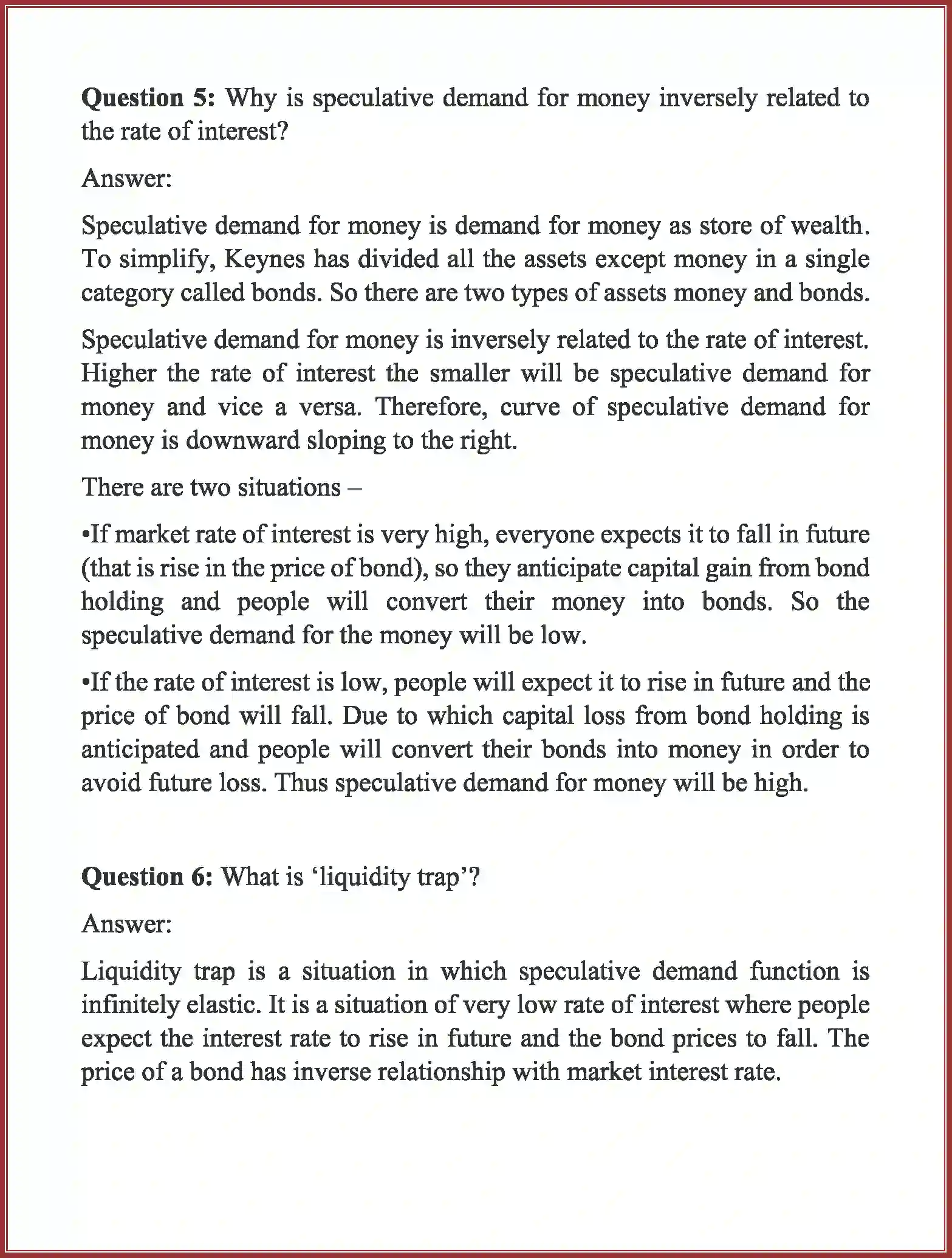 NCERT-Solution-Class-12-Macro-Economics-Chapter-3-Money-And-Banking-165-page-5