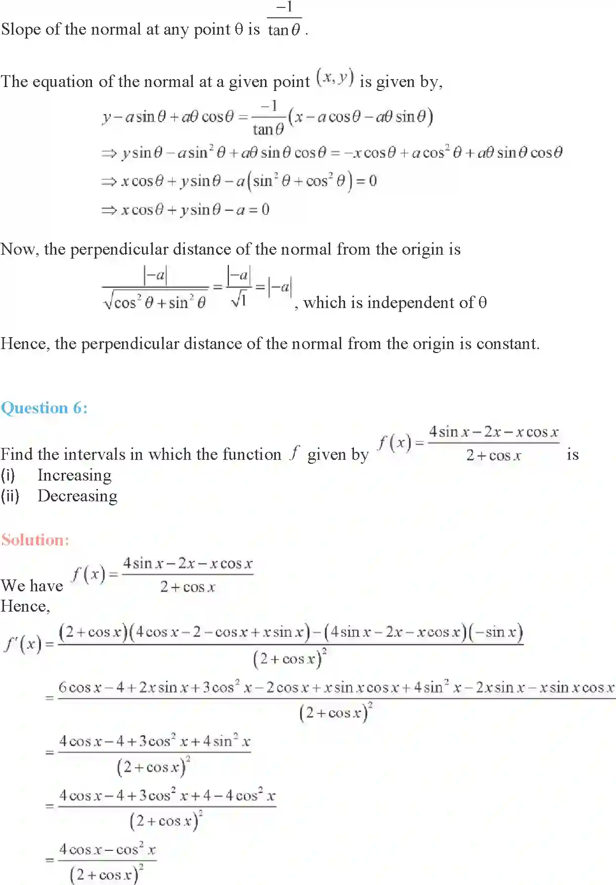 NCERT-Solution-Class-12-Maths-Applications-of-Derivatives-6-page-138