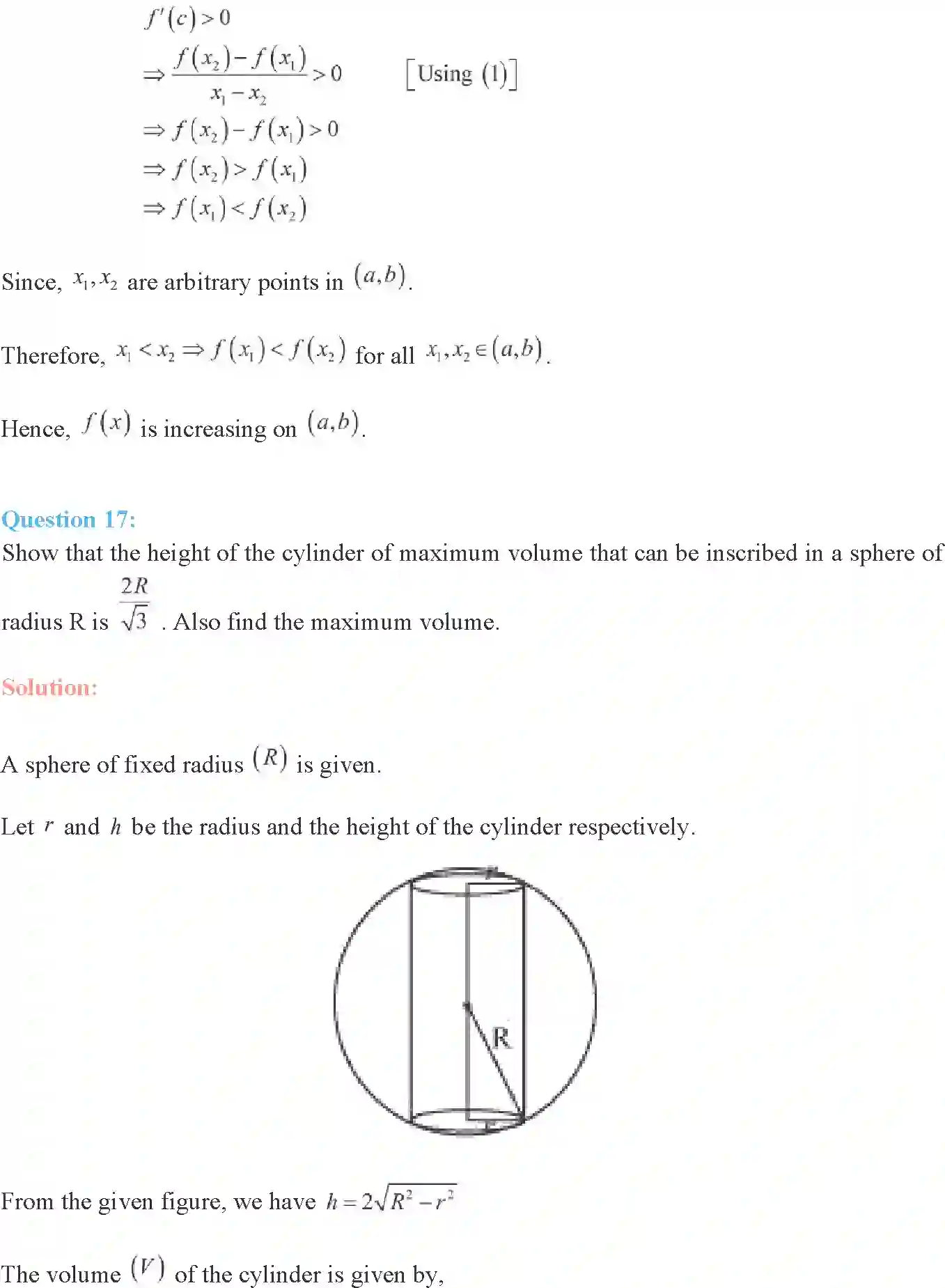 NCERT-Solution-Class-12-Maths-Applications-of-Derivatives-6-page-156