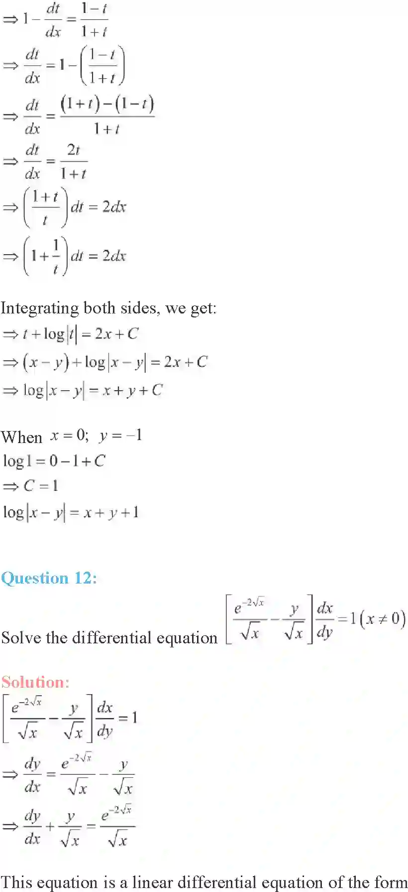 NCERT-Solution-Class-12-Maths-Differential-Equations-9-page-95