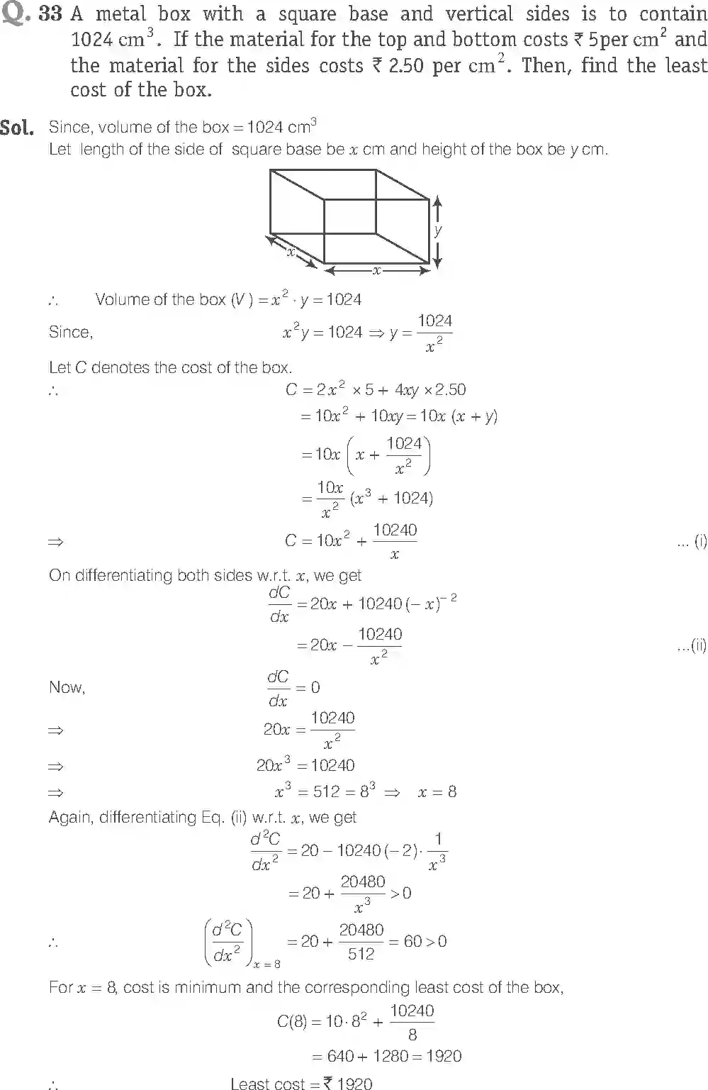 NCERT-Solution-Class-12-Maths-Exemplar-Application-of-Derivatives-293-page-25