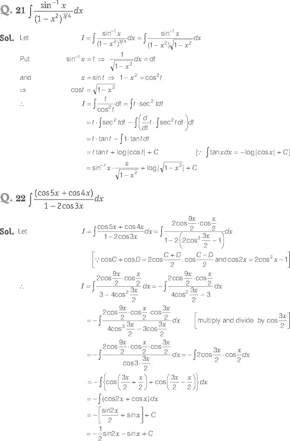 NCERT-Solution-Class-12-Maths-Exemplar-Integrals-2466-page-9