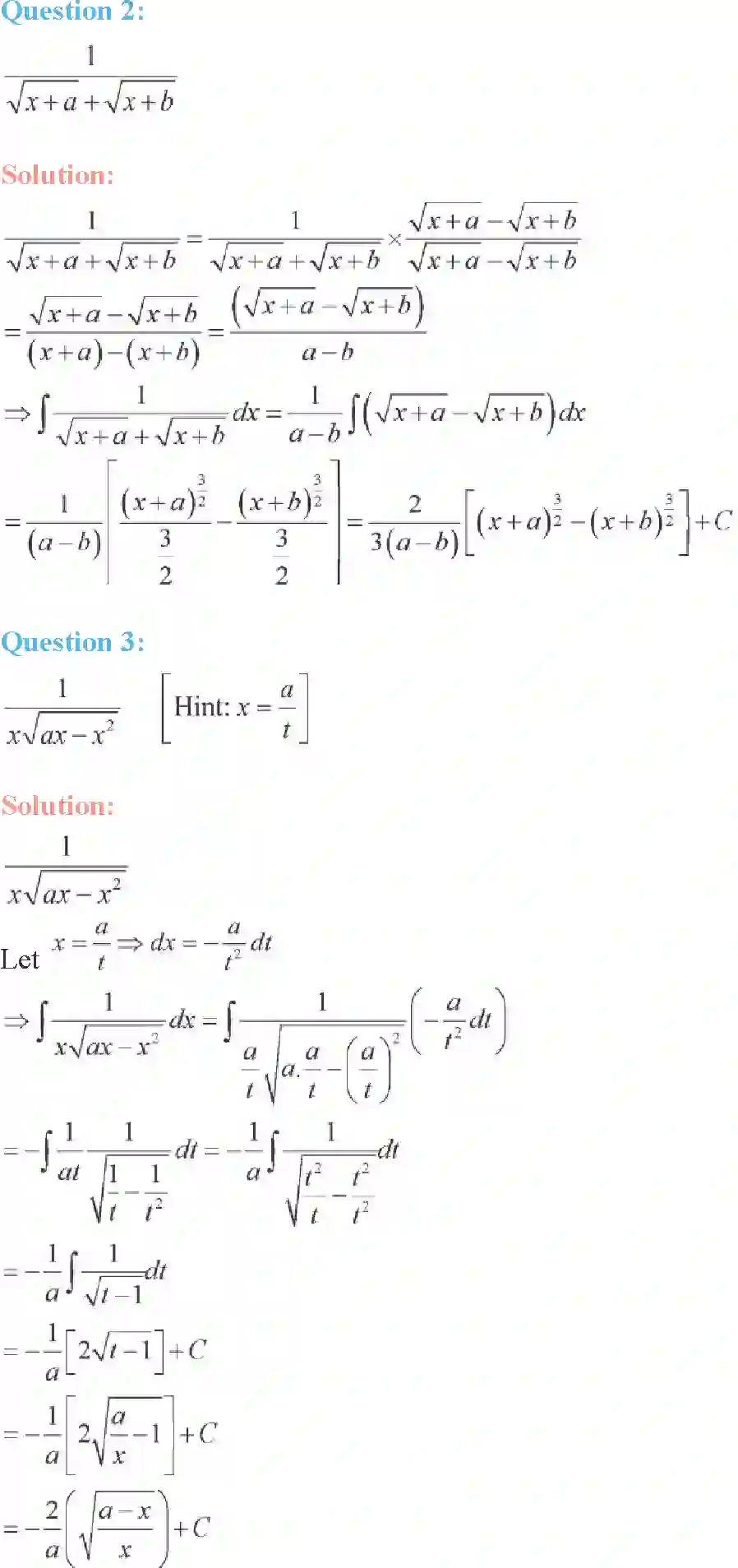 NCERT-Solution-Class-12-Maths-Integrals-7-page-142