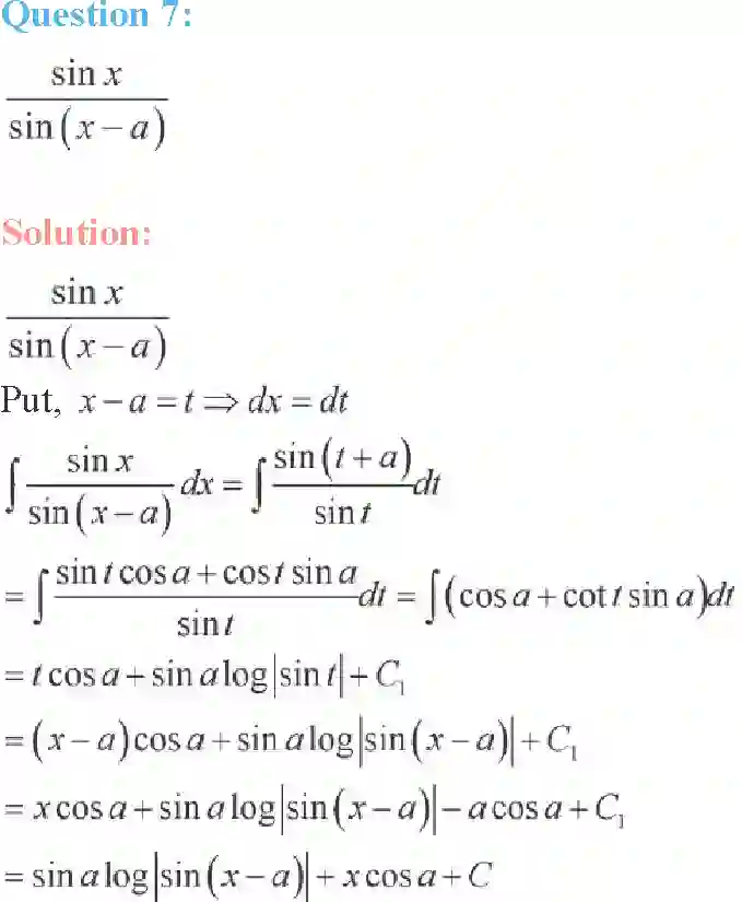 NCERT-Solution-Class-12-Maths-Integrals-7-page-146