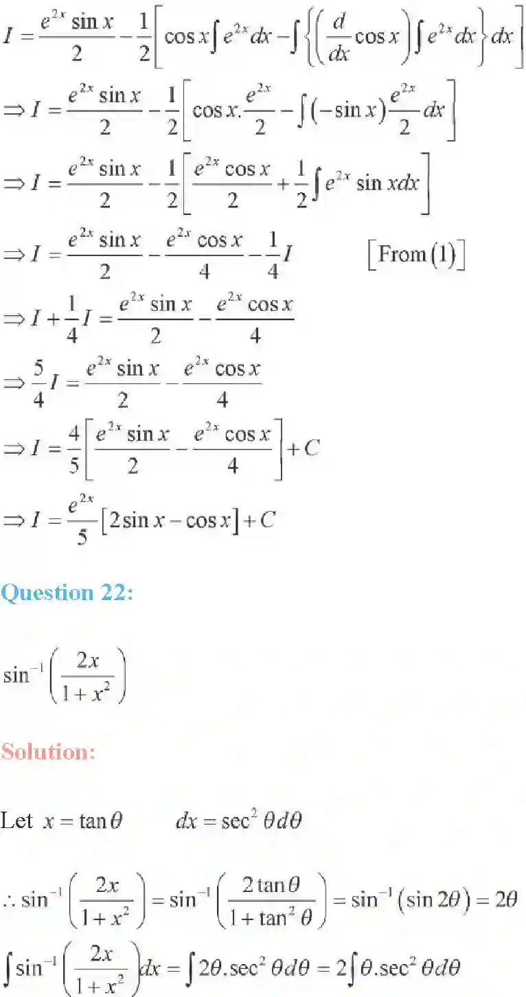 NCERT-Solution-Class-12-Maths-Integrals-7-page-92