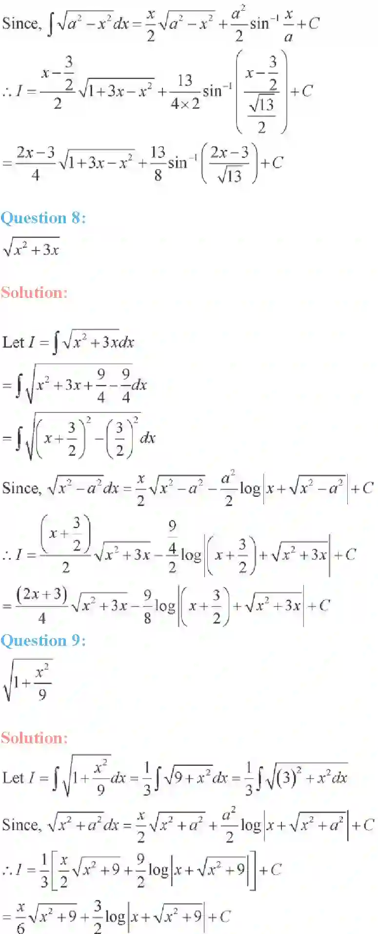 NCERT-Solution-Class-12-Maths-Integrals-7-page-98