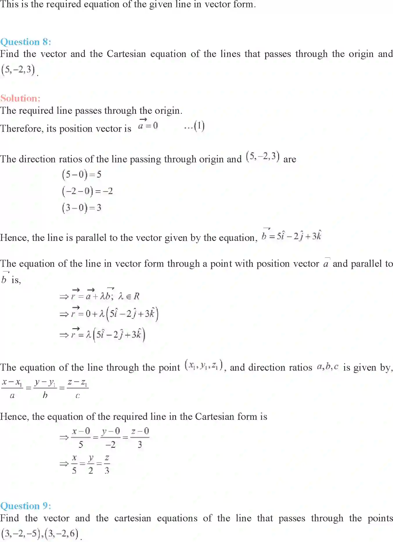 NCERT-Solution-Class-12-Maths-Three-dimensional-Geometry-11-page-10
